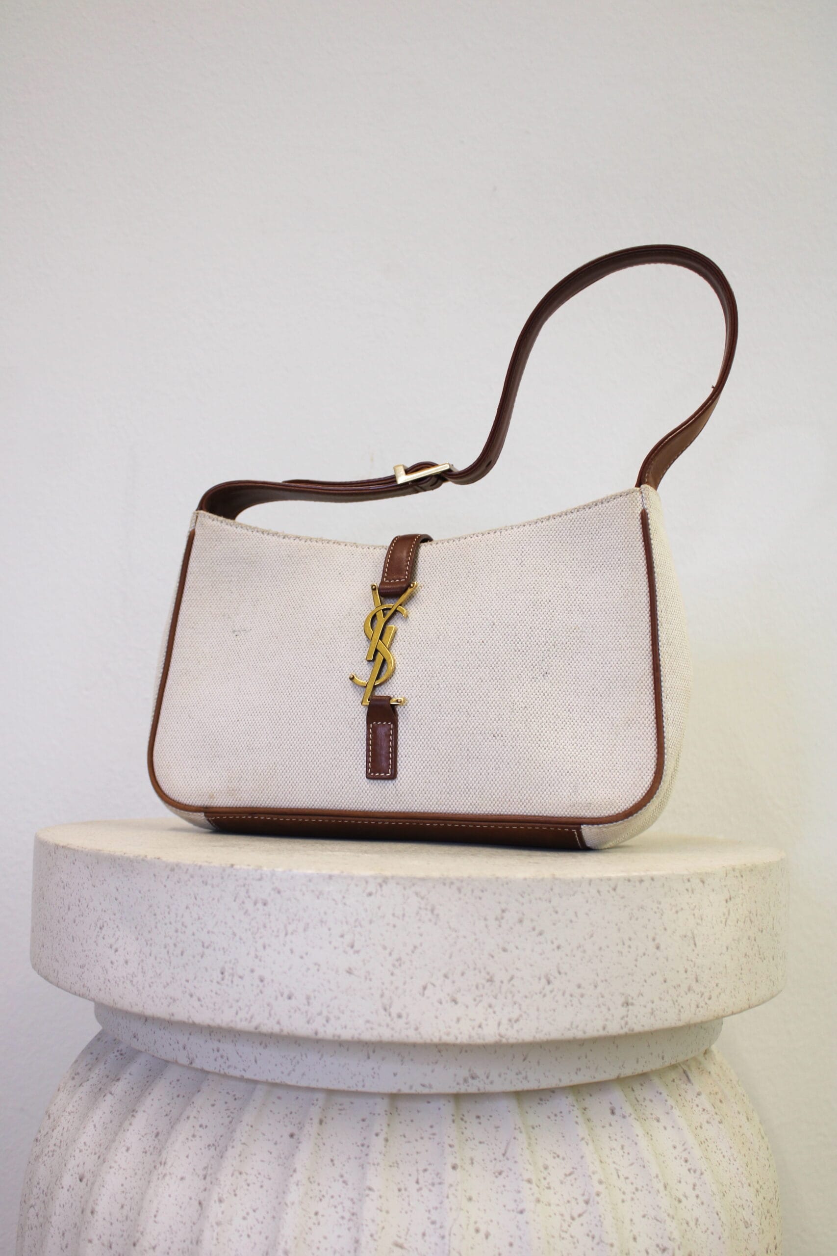 Yves Saint Laurent Hobo 5 a 7 Canvas - Image 2