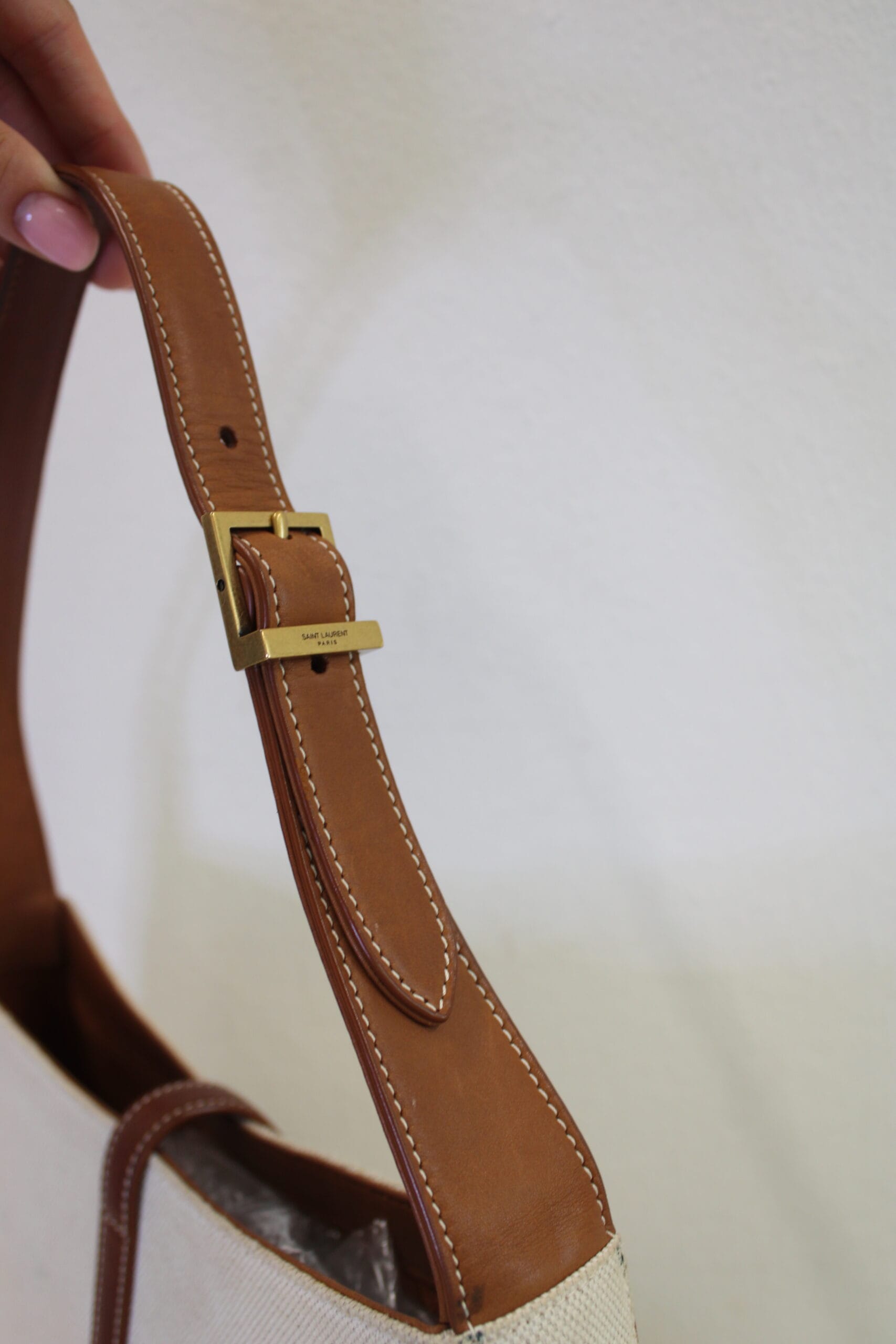 Yves Saint Laurent Hobo 5 a 7 Canvas - Image 9