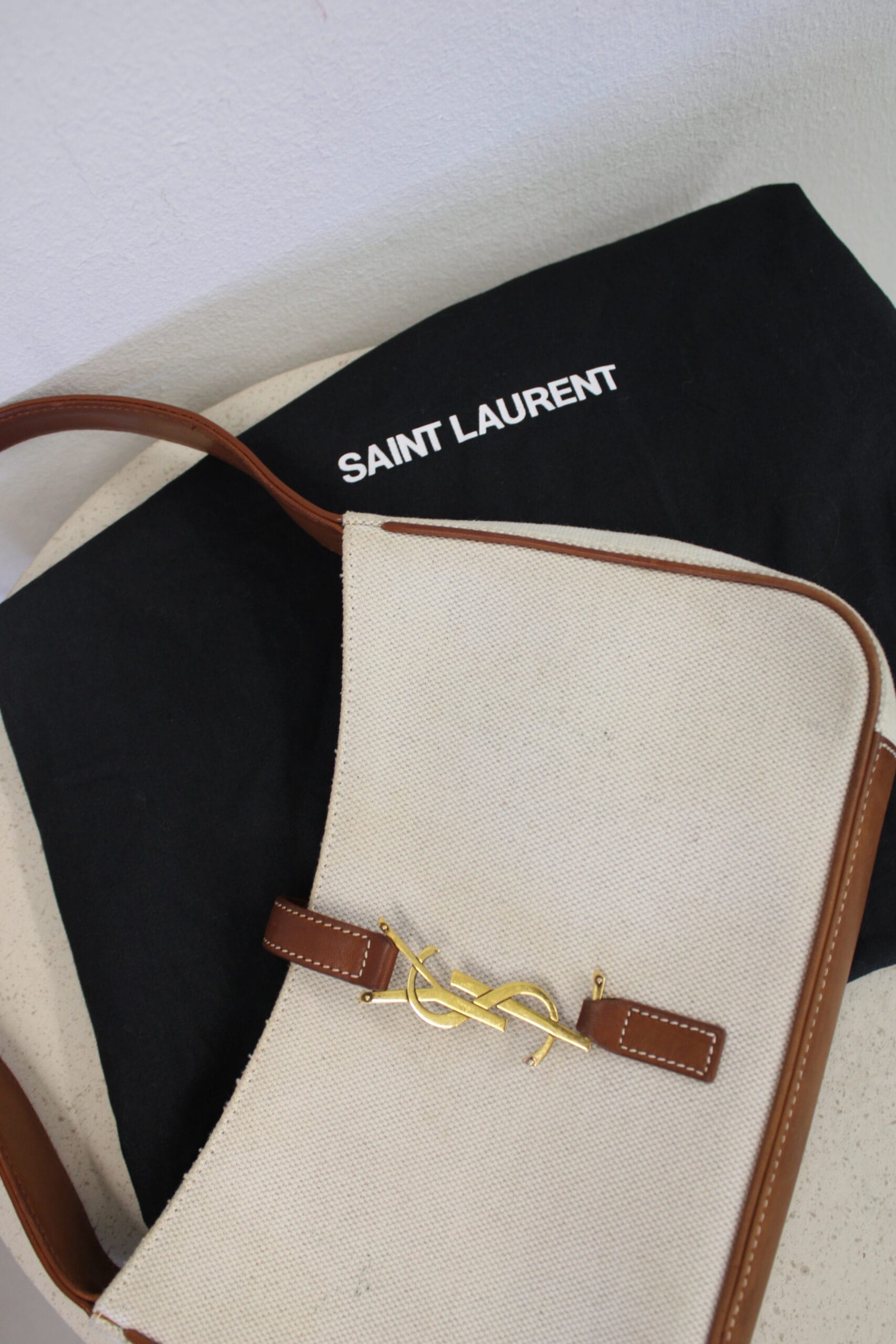Yves Saint Laurent Hobo 5 a 7 Canvas - Image 13
