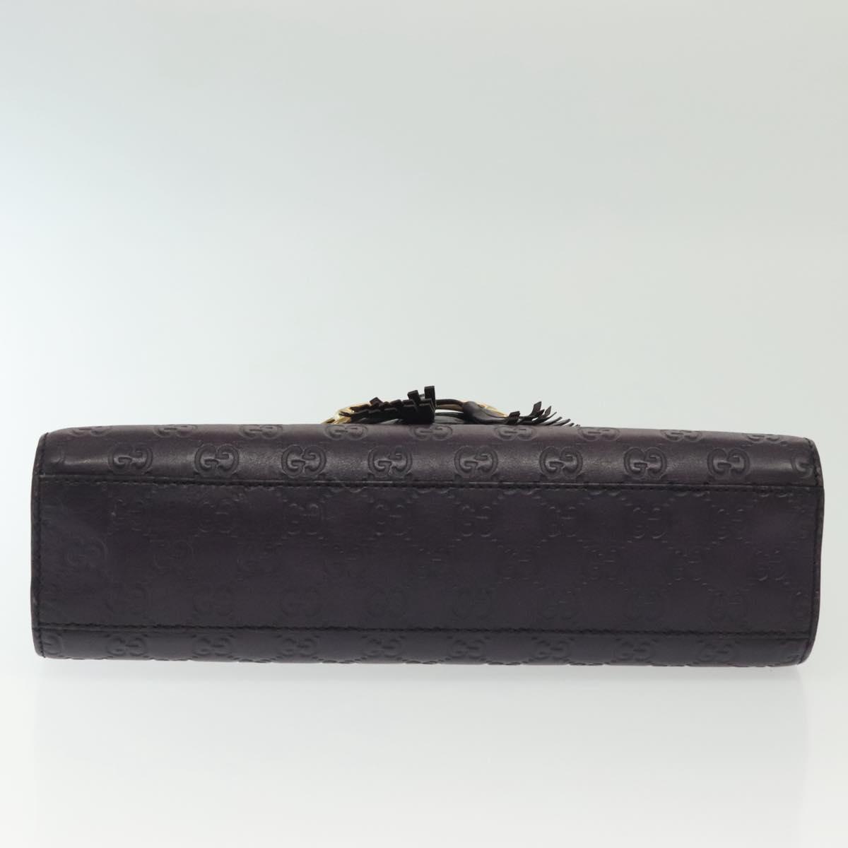 Gucci Guccissima Horsebit Aubergine - Image 10