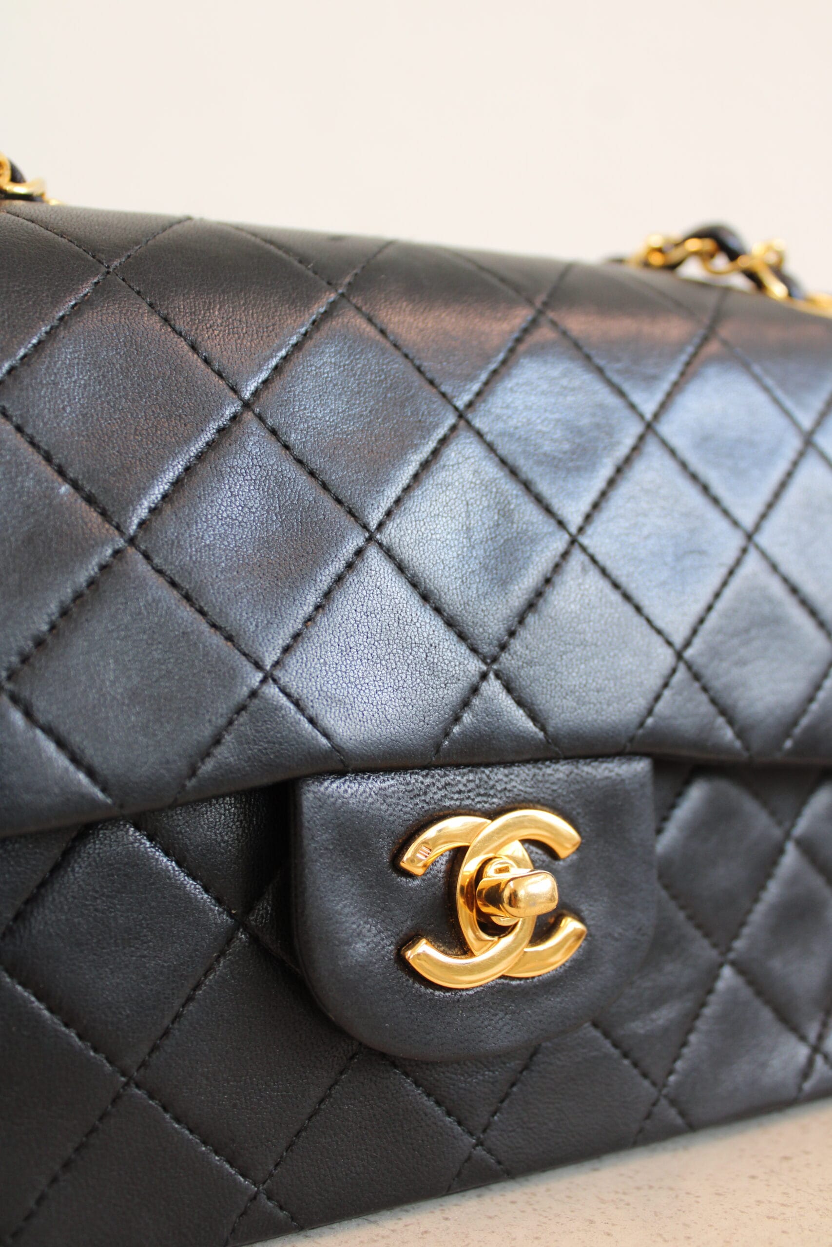 Chanel Double Flap Bag Small - Image 9