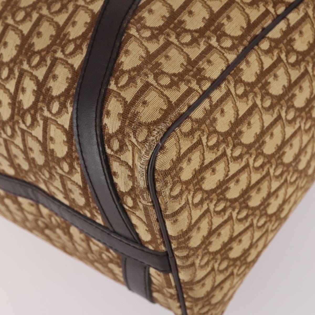 Dior Boston Bag Brown - Image 12