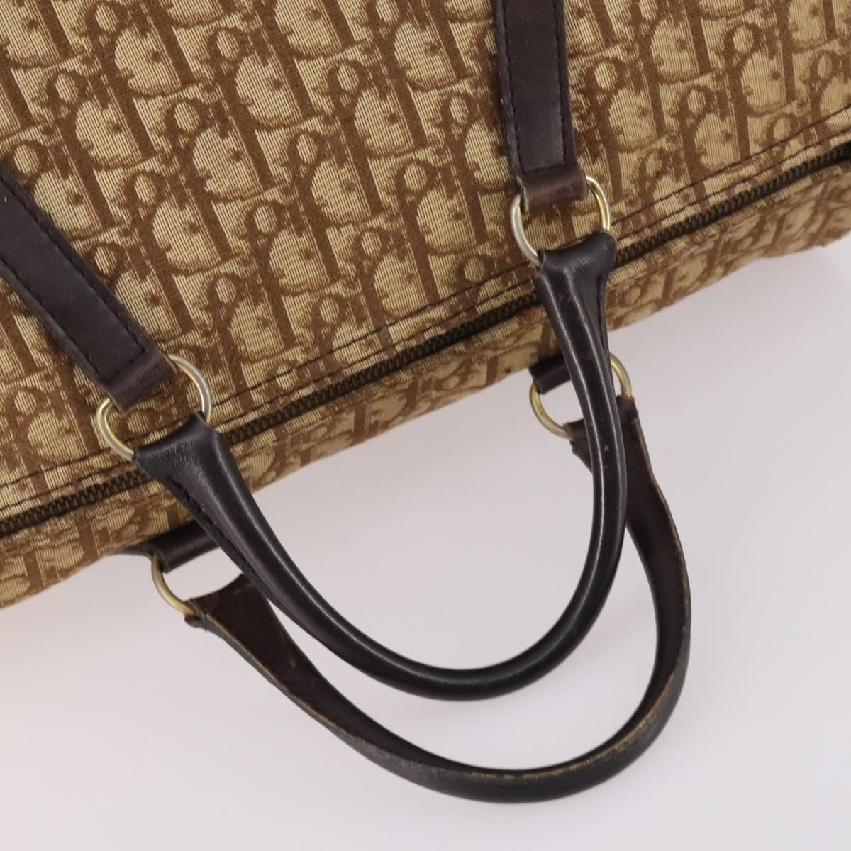 Dior Boston Bag Brown - Image 9