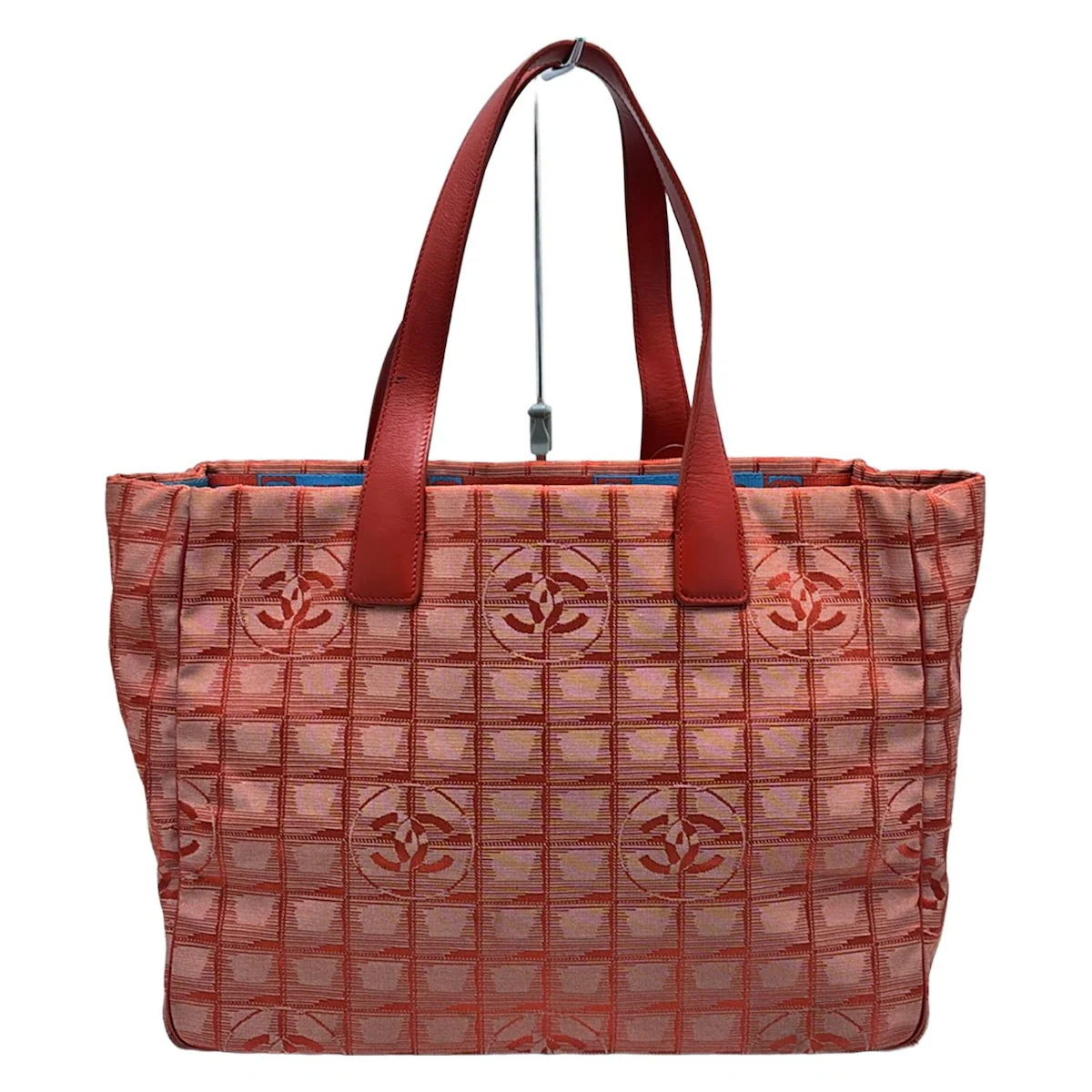 Chanel Travel Line Tote Red - Image 3
