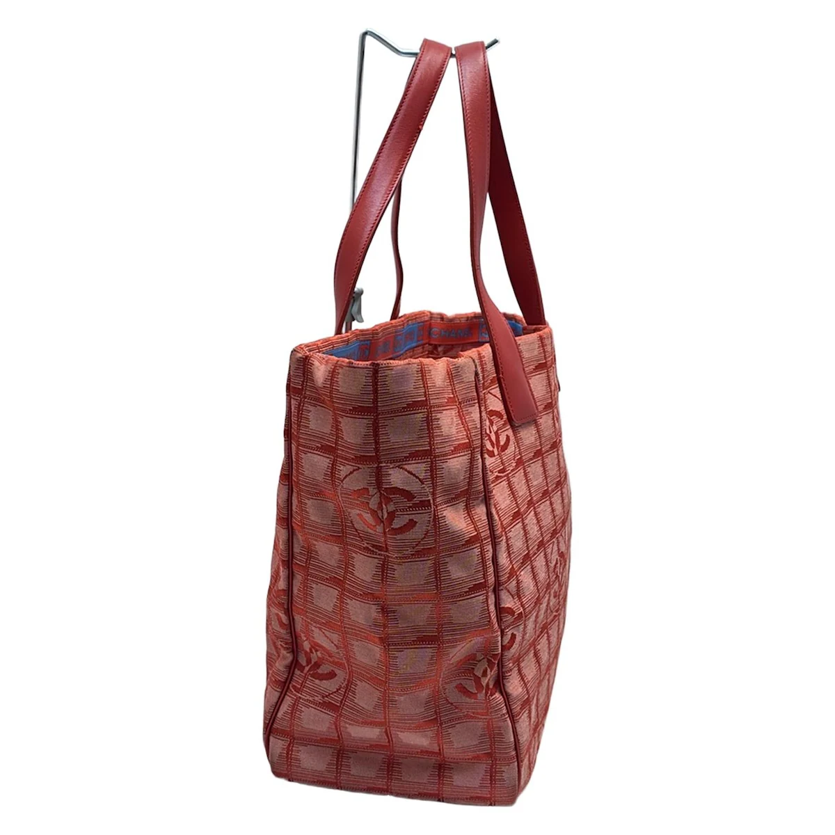 Chanel Travel Line Tote Red - Image 6