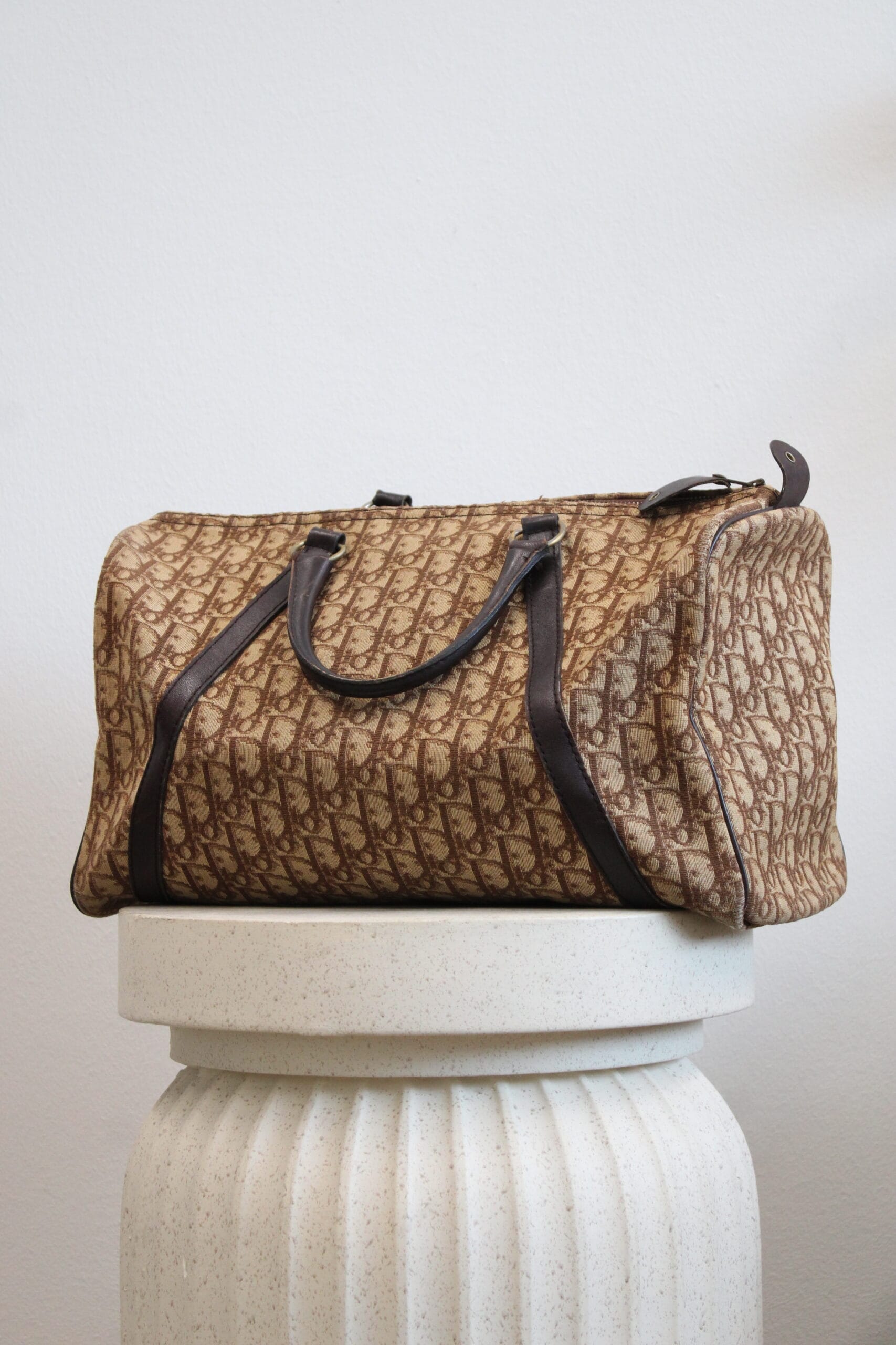 Dior Boston Bag Brown
