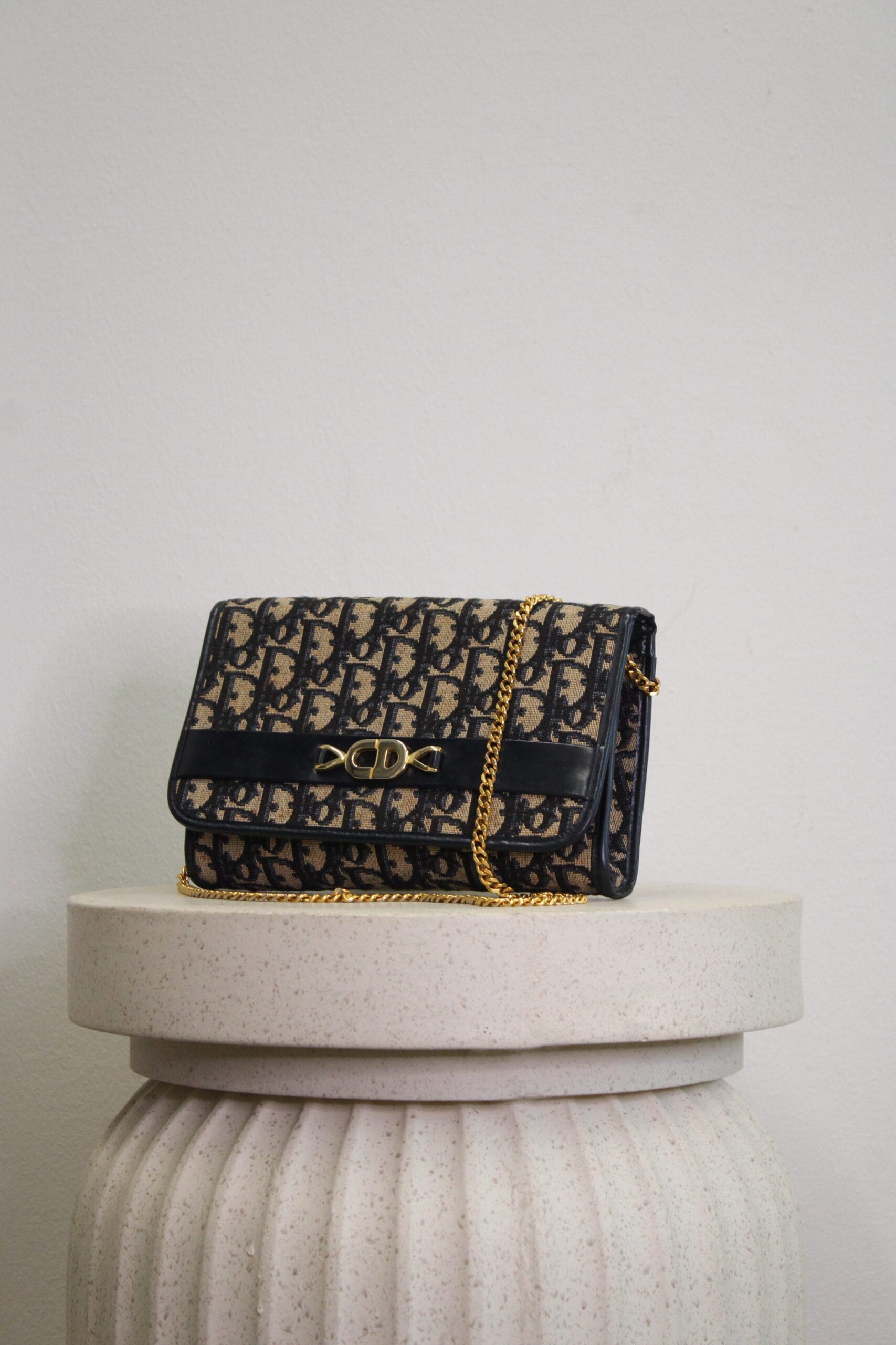 Dior Chain Bag Navy