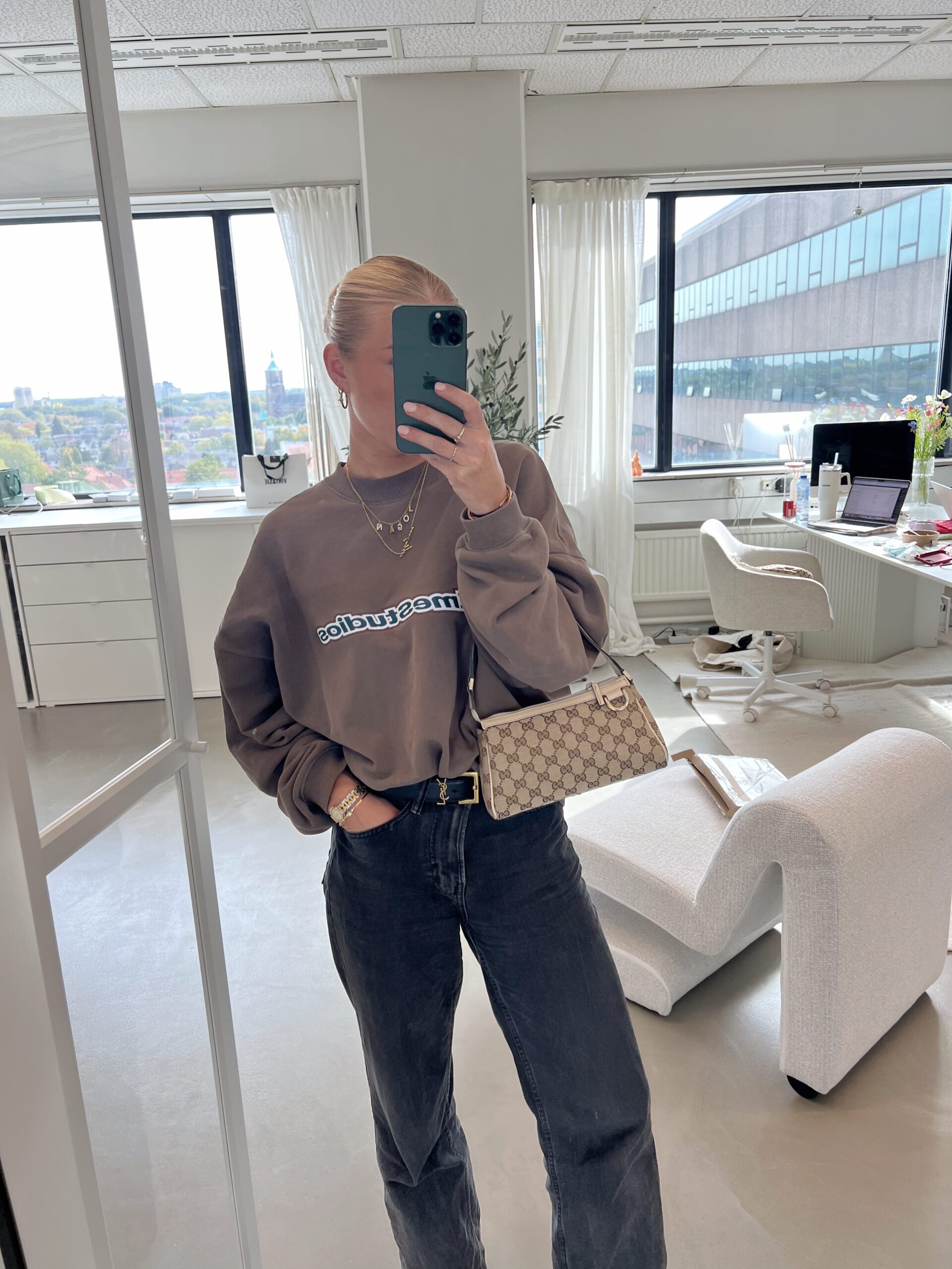 Gucci Pochette GG Beige - Image 13