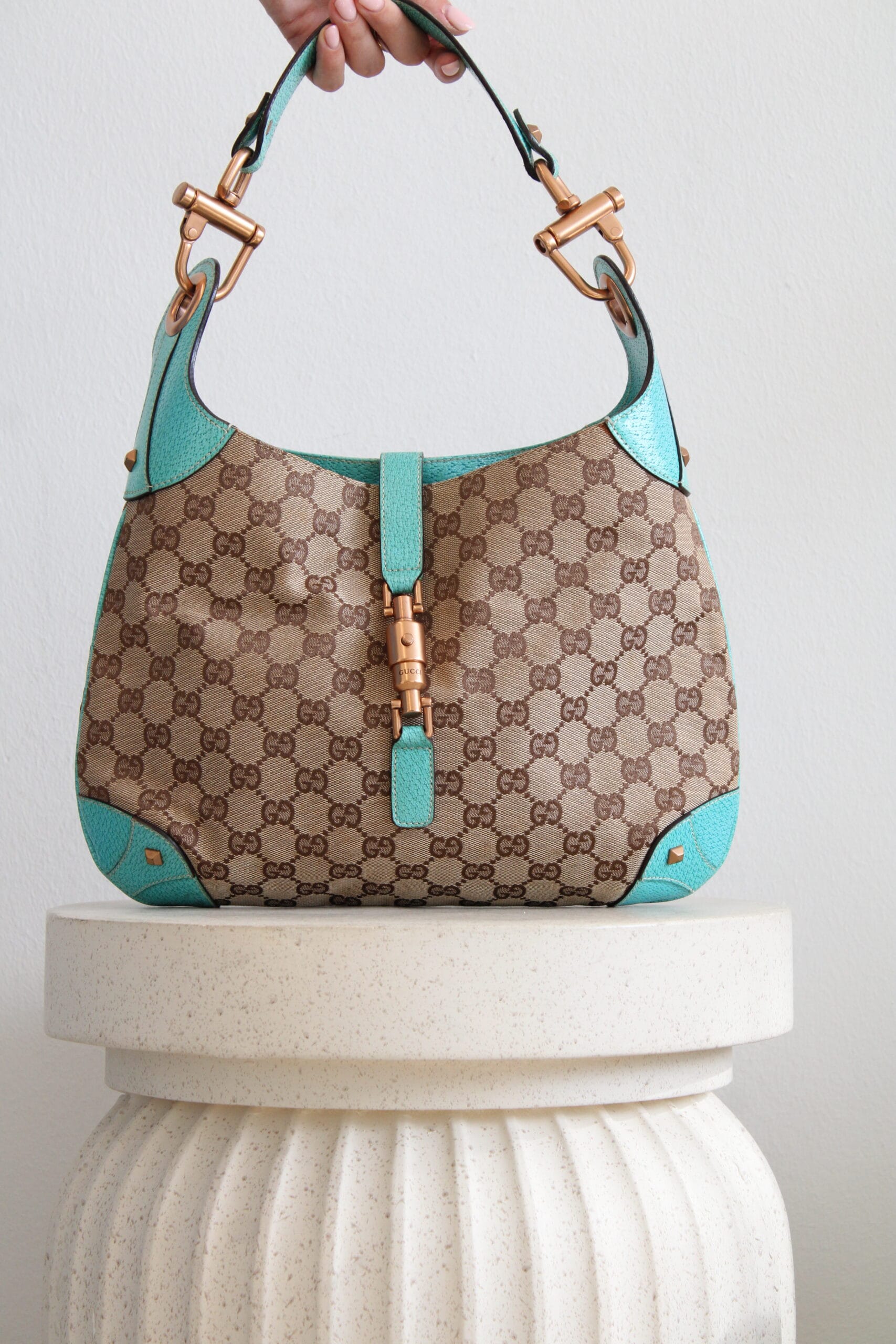 Gucci Jackie Beige Mint