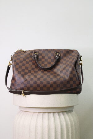 Louis Vuitton Speedy 35 Bandouliere Damier Ebene