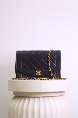 Chanel Diana Flap Bag Black