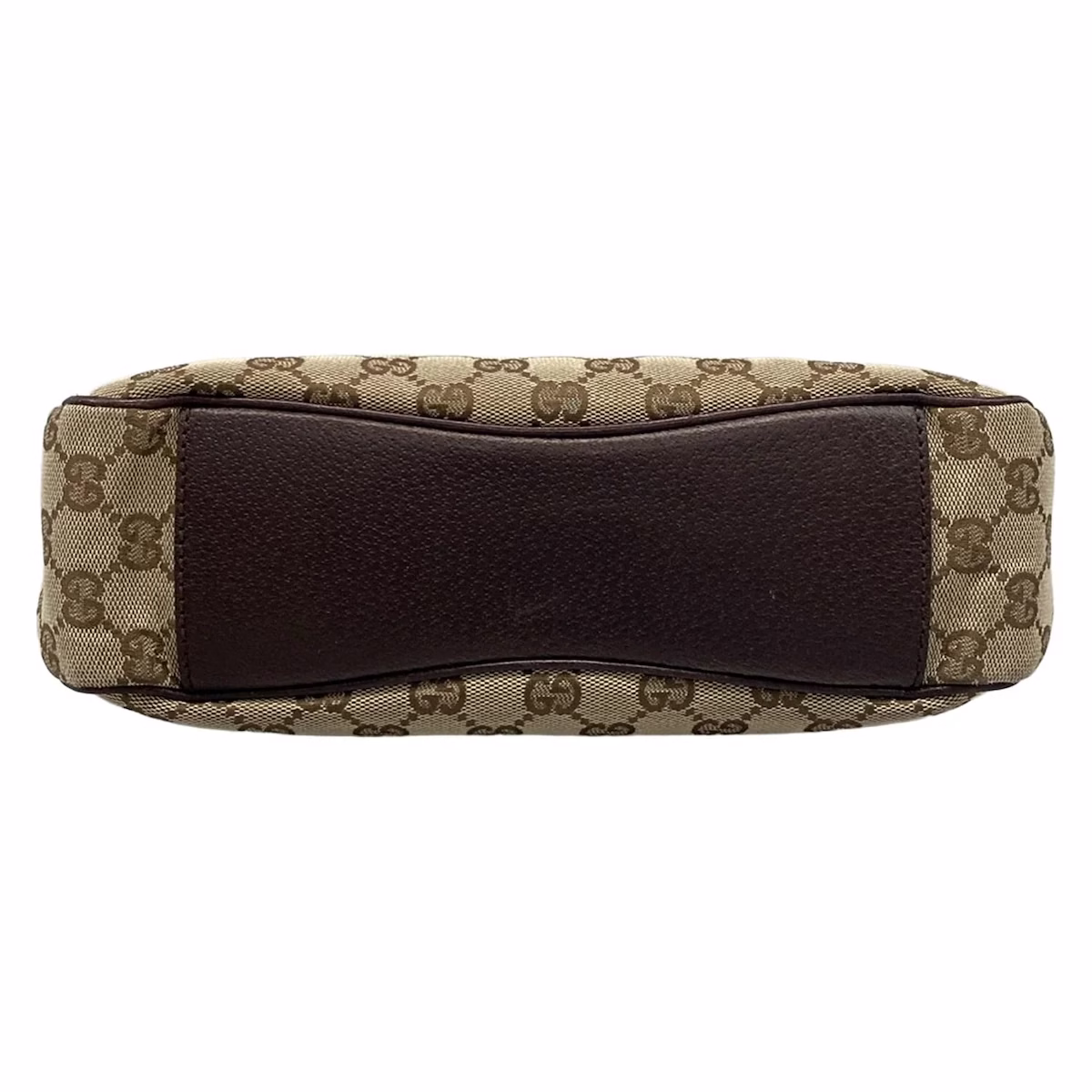 Gucci Shoulder Bag Beige Dark Brown - Image 6