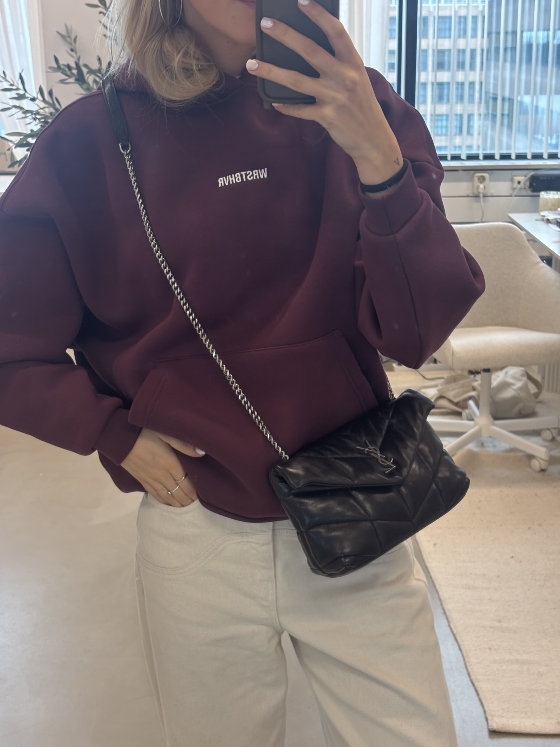 Saint Laurent LouLou Puffer Toy Black - Image 17