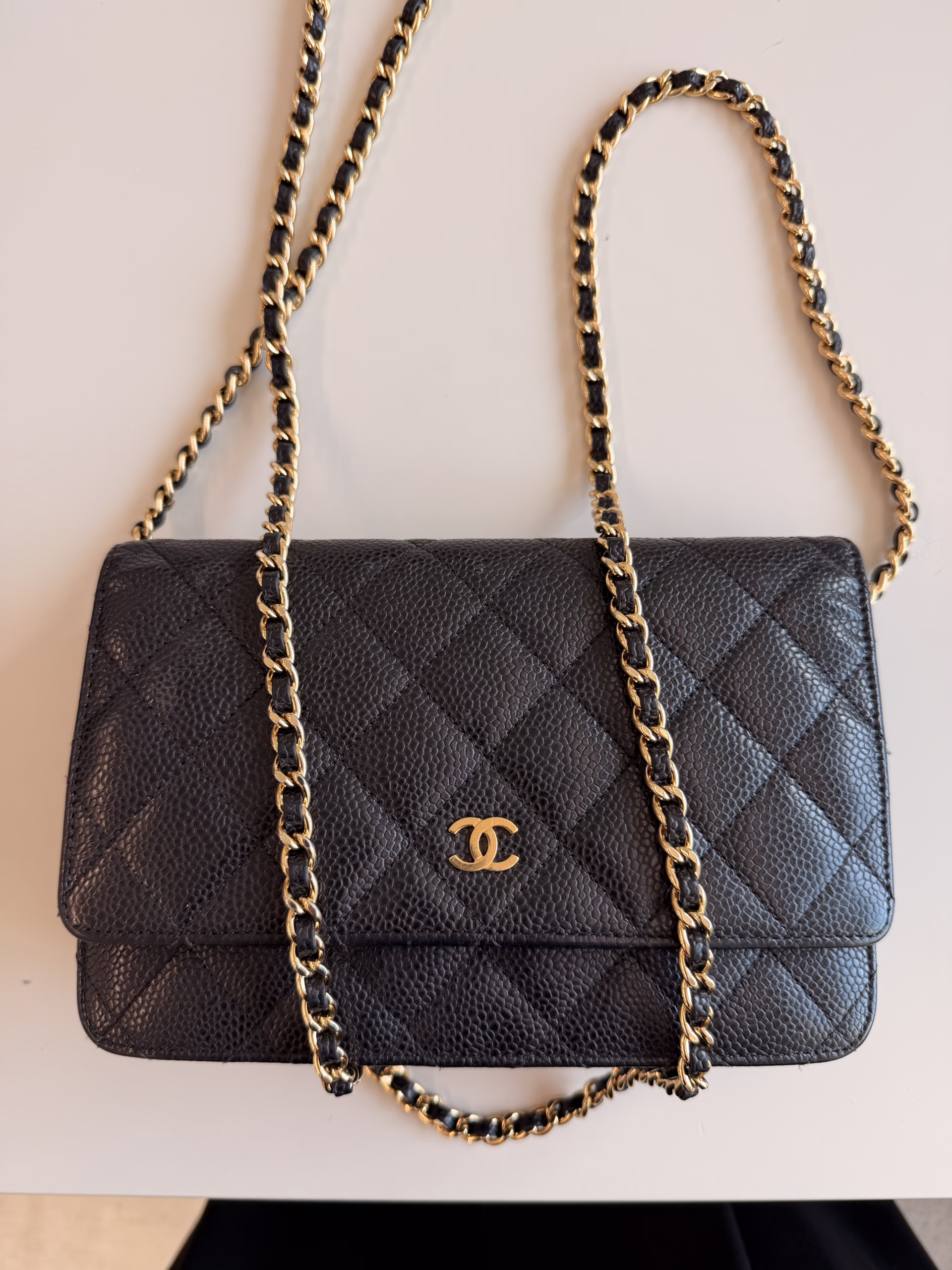 Chanel WOC Bag Caviar Black - Image 7