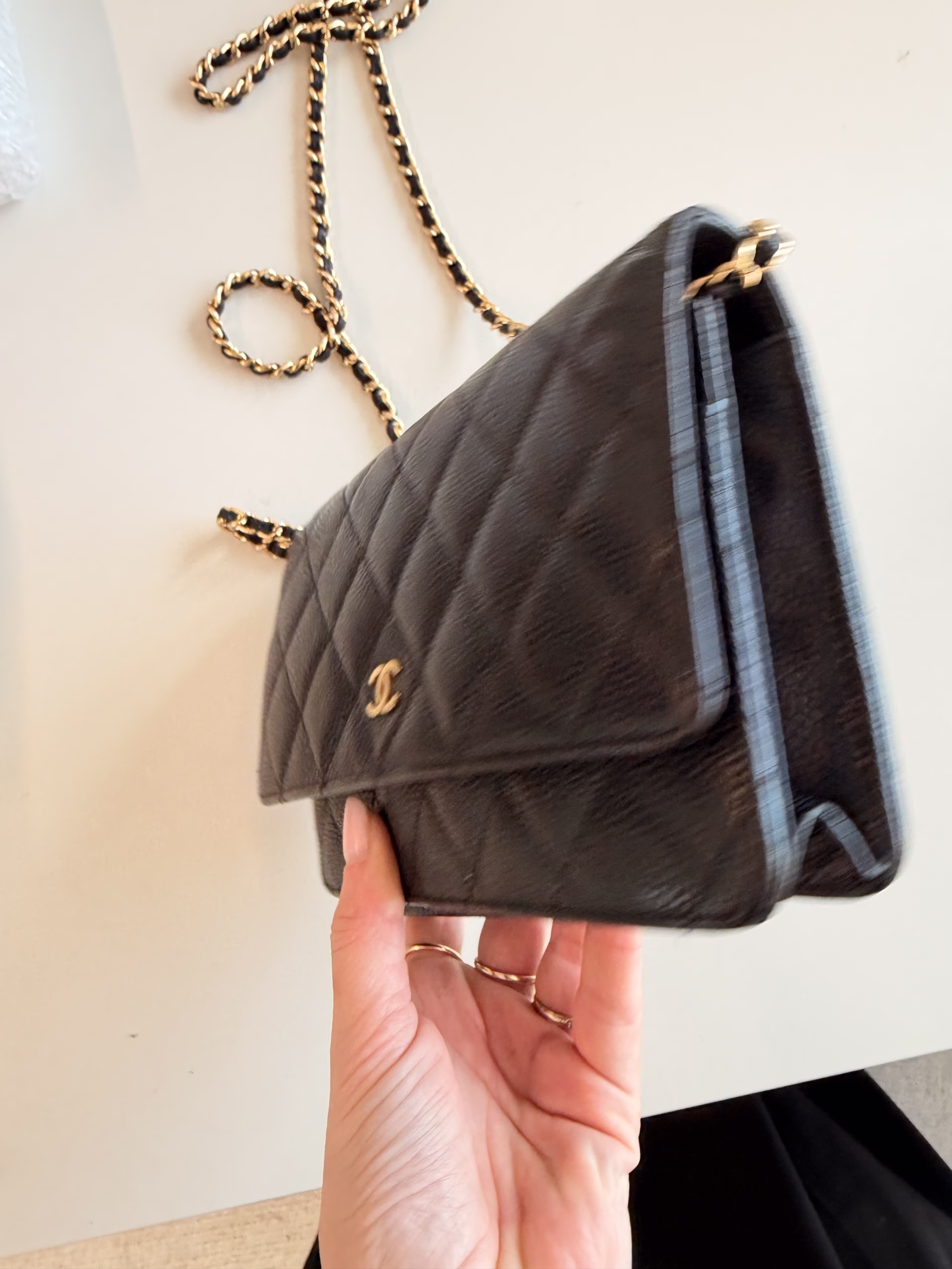 Chanel WOC Bag Caviar Black - Image 14