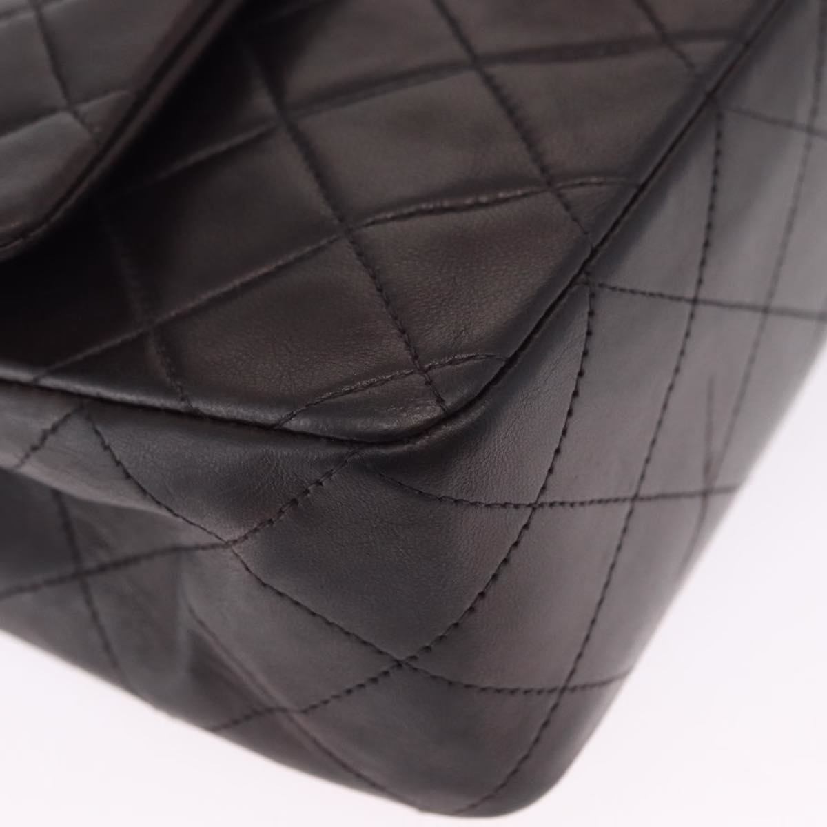 Chanel Double Flap Bag Medium Black - Image 13