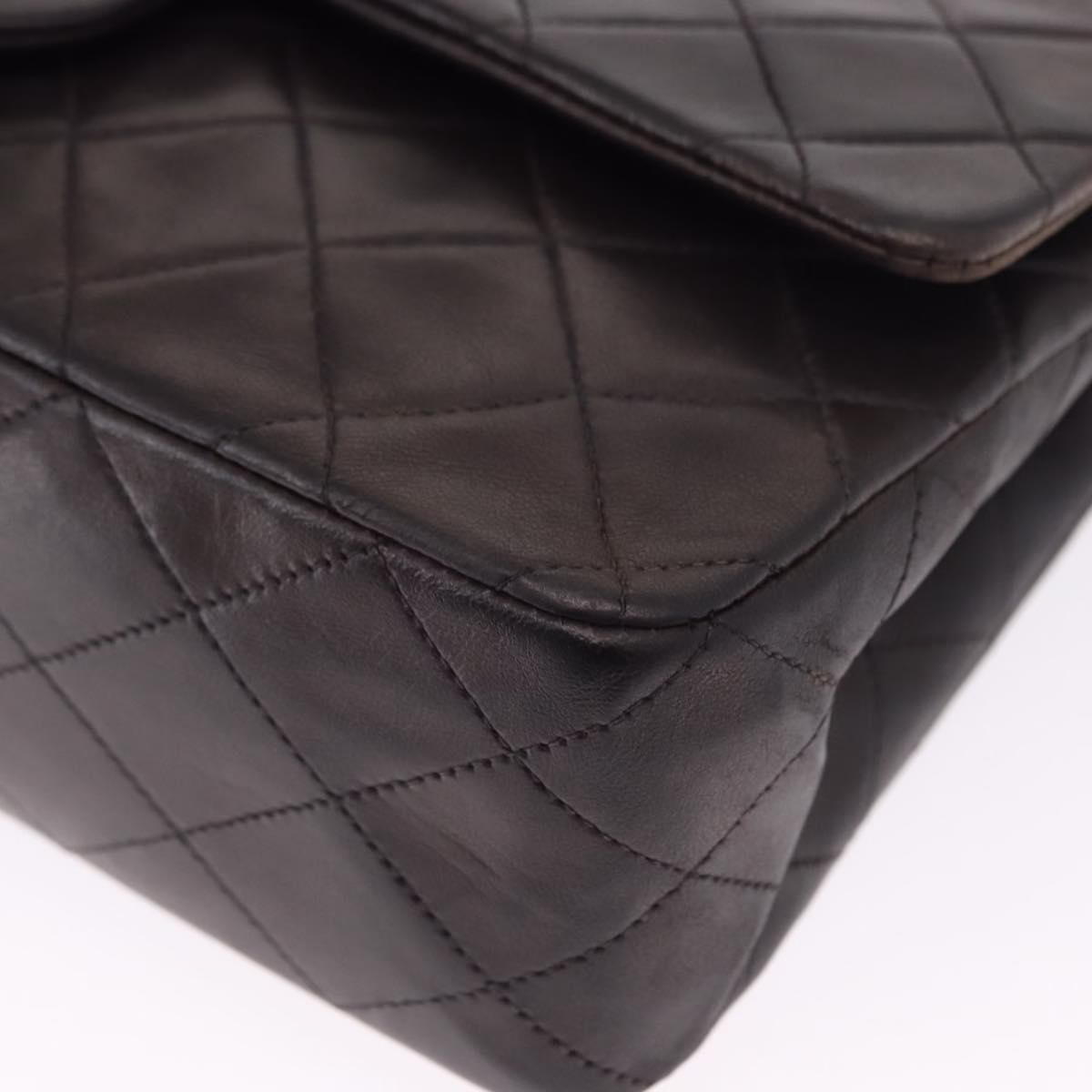 Chanel Double Flap Bag Medium Black - Image 14