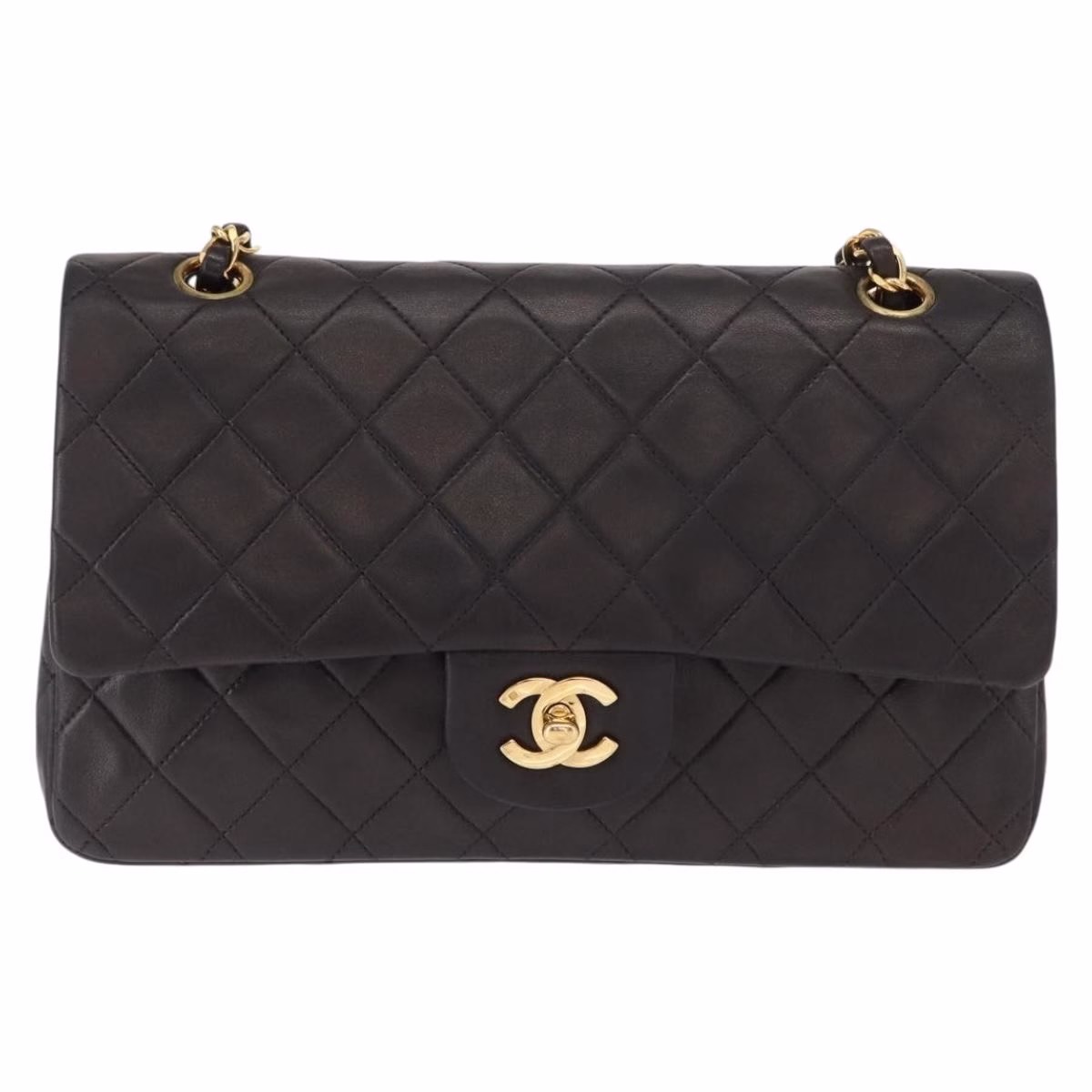Chanel Double Flap Bag Medium Black - Image 5