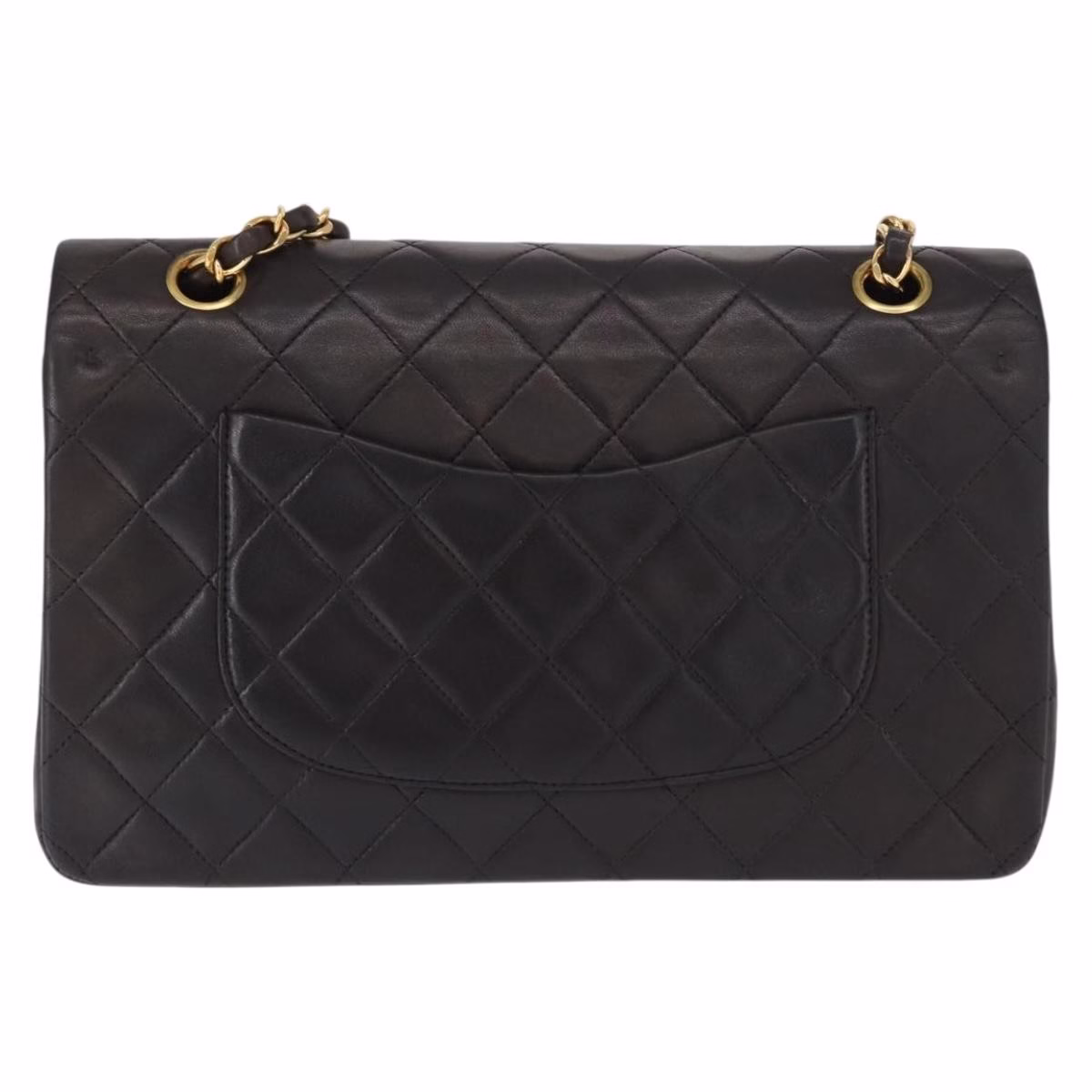 Chanel Double Flap Bag Medium Black - Image 6