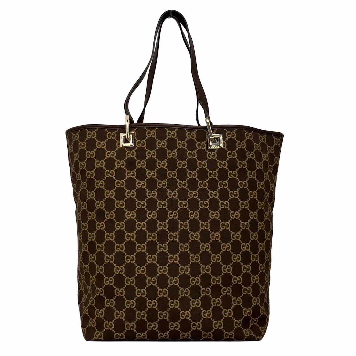 Gucci Shoulder Tote GG Brown - Image 3