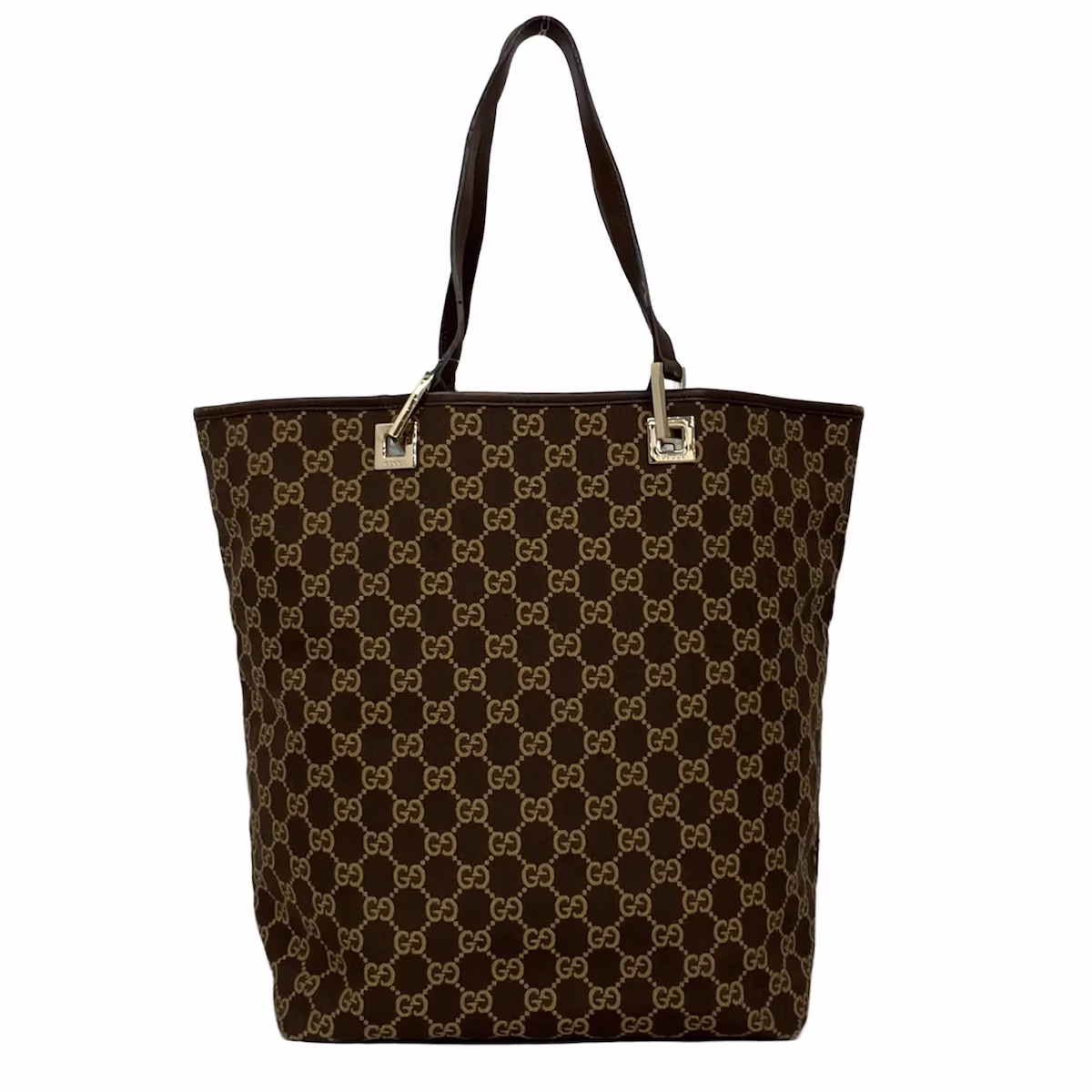 Gucci Shoulder Tote GG Brown - Image 5