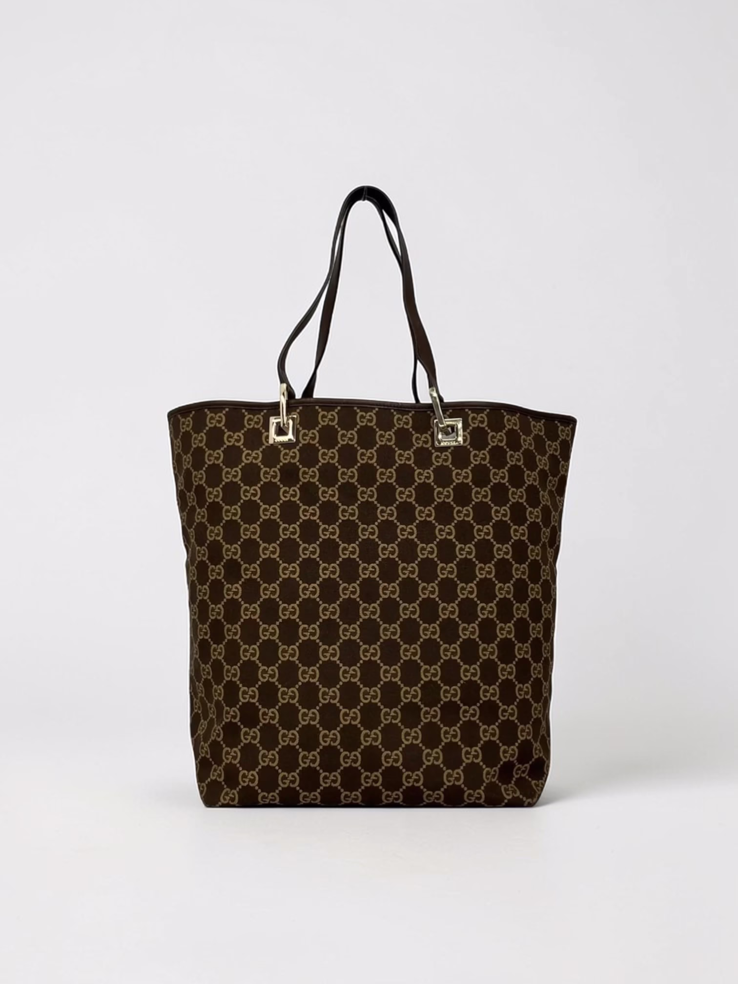 Gucci Shoulder Tote GG Brown