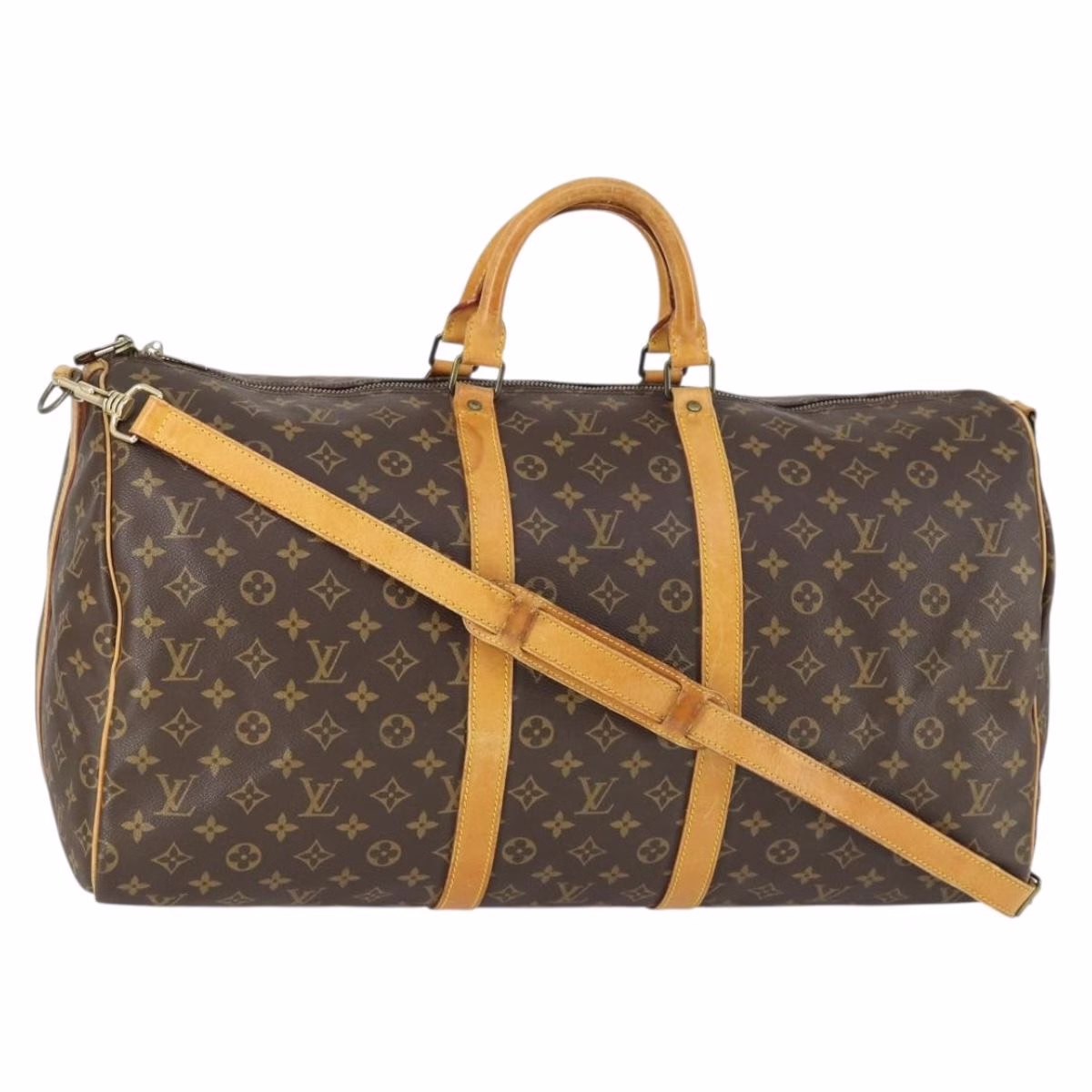 LOUIS VUITTON Monogram Keepall Bandouliere 55