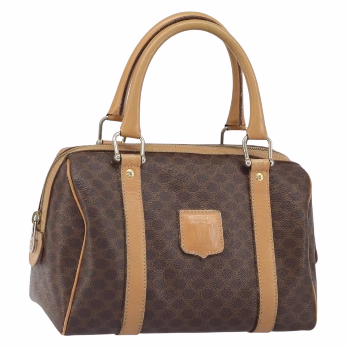 CELINE Macadam Canvas Hand Bag