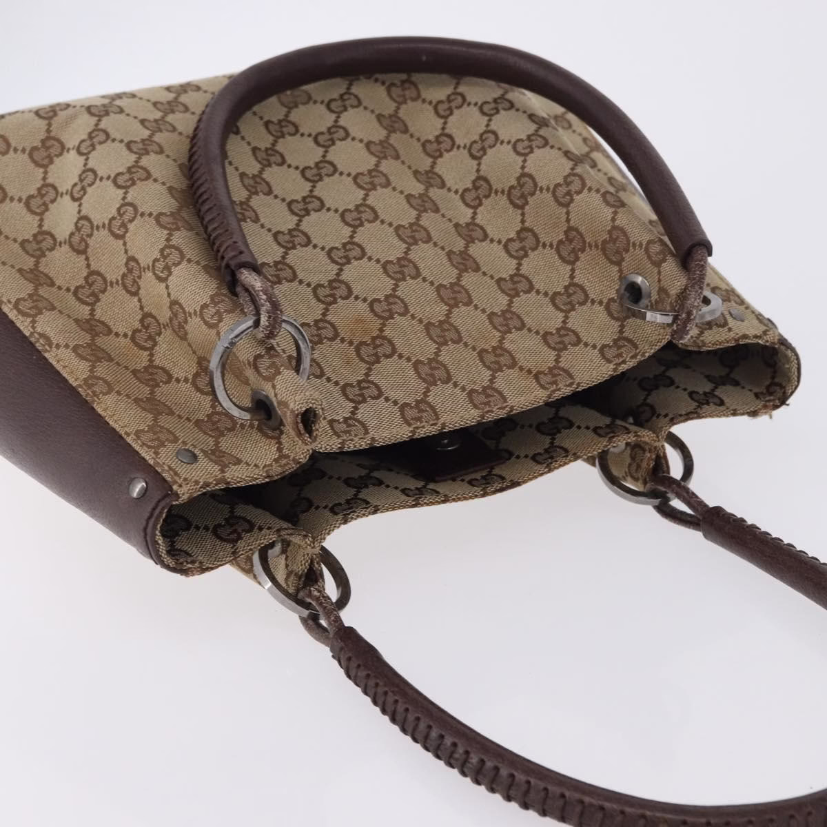 Gucci Canvas Shoulder bag - Image 8