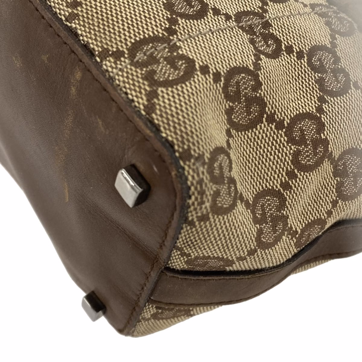 Gucci Canvas Shoulder bag - Image 12