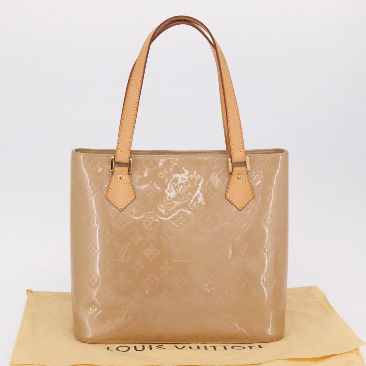 Louis Vuitton Vernis Houston Beige - Image 4