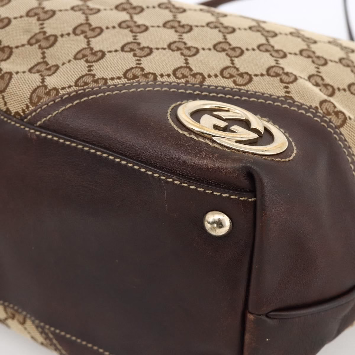 Gucci Canvas Tote Bag - Image 10
