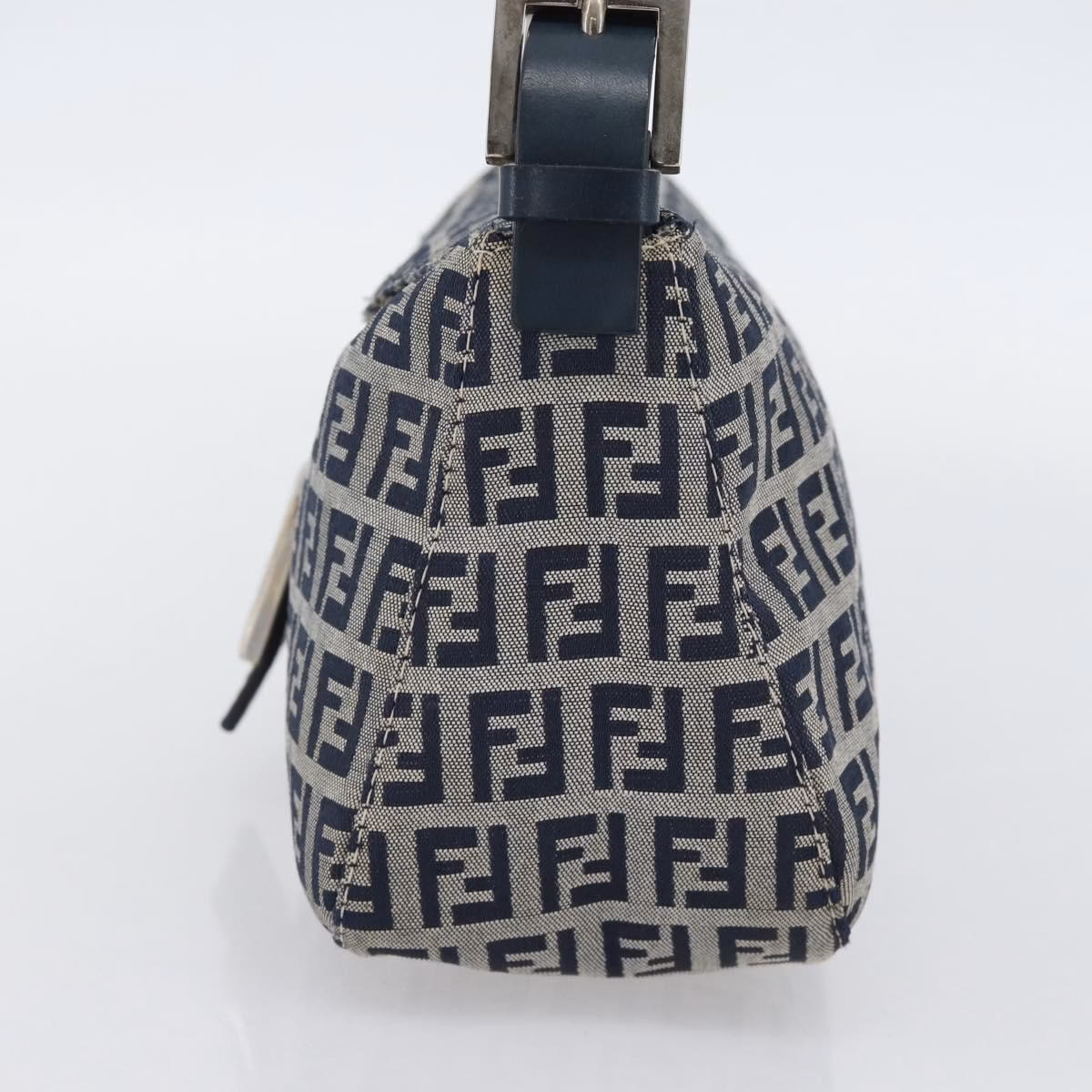 Fendi Zucchino Baguette Navy - Image 5