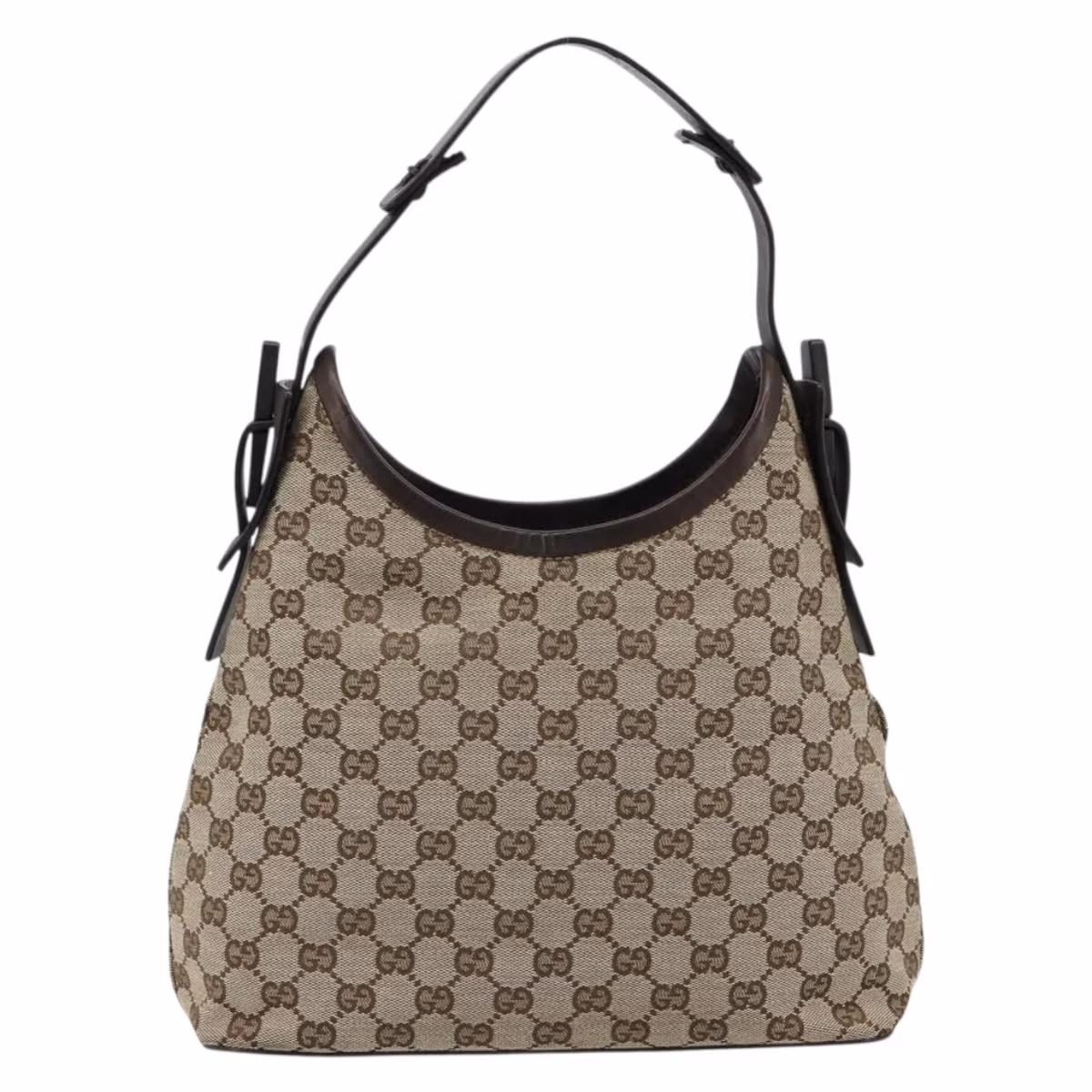 Gucci Shoulder Bag Beige Brown - Image 3