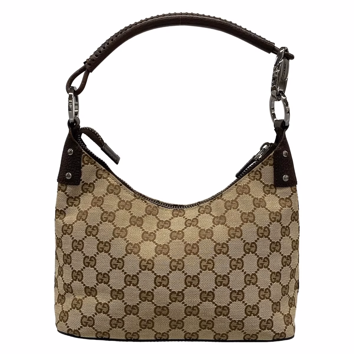 Gucci Hobo Shoulder Bag Beige - Image 4