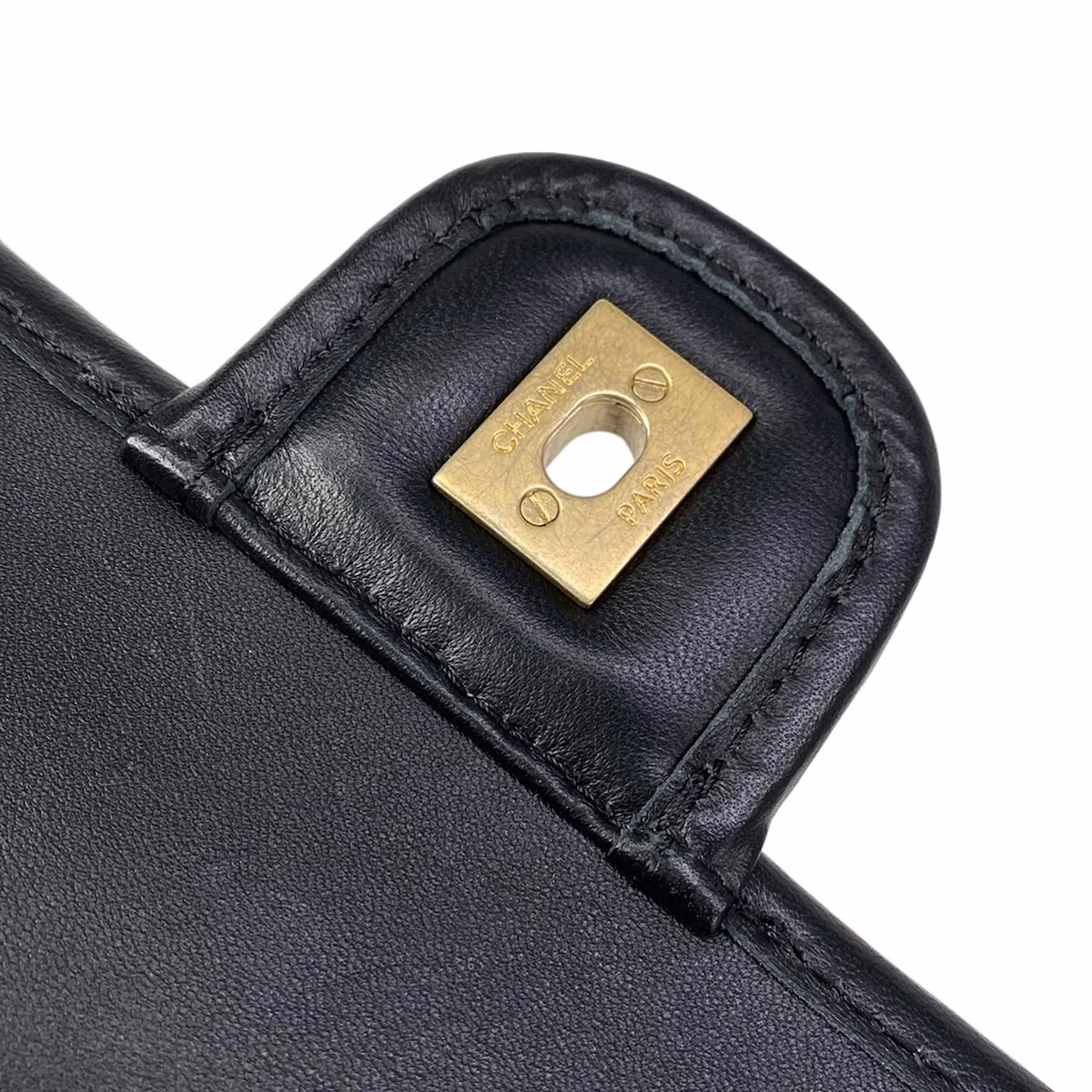 Chanel Single Flap Bag Leather Tweed - Image 18