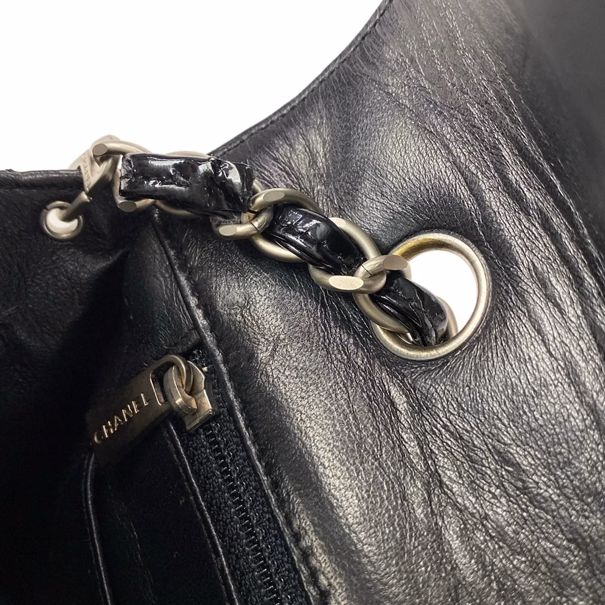 Chanel Patent Flap Bag - Image 11