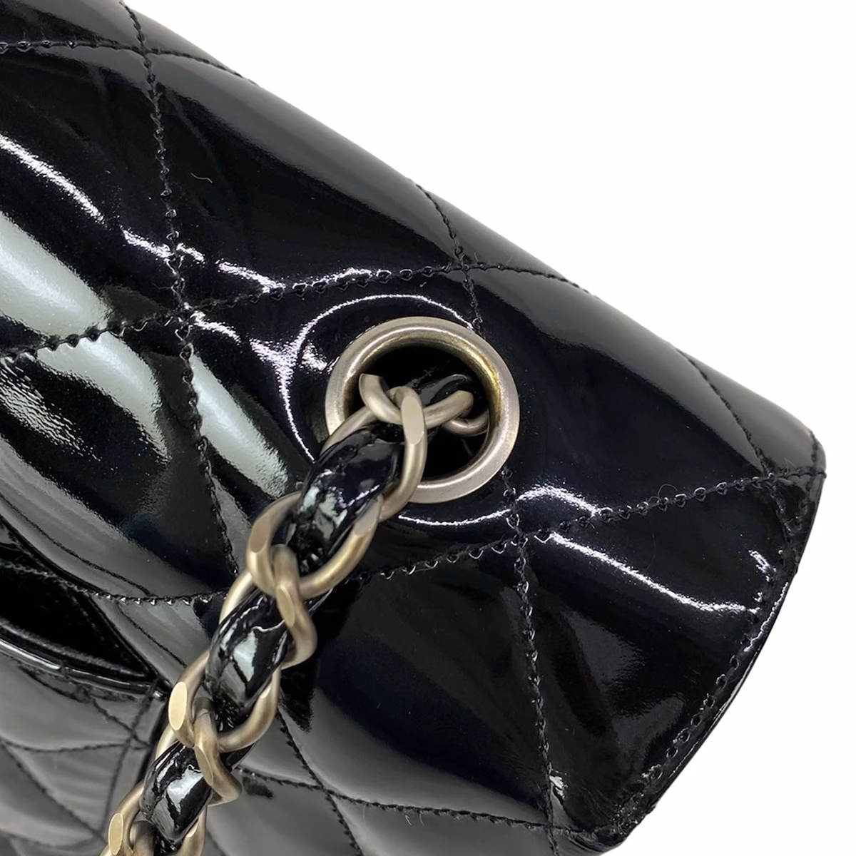 Chanel Patent Flap Bag - Image 13
