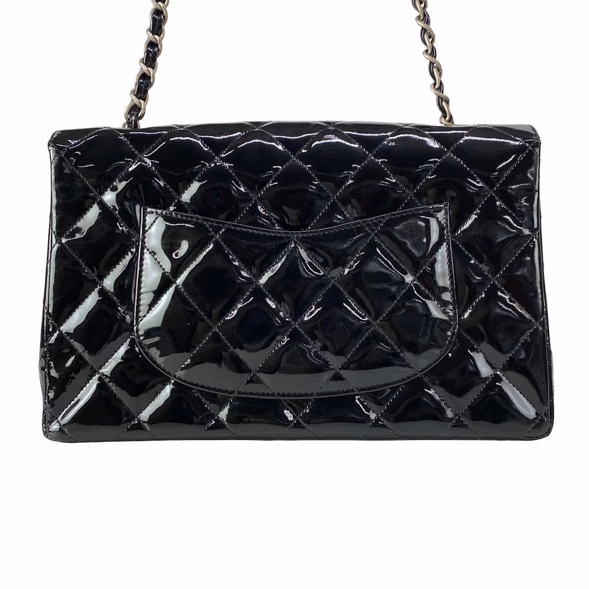 Chanel Patent Flap Bag - Image 3