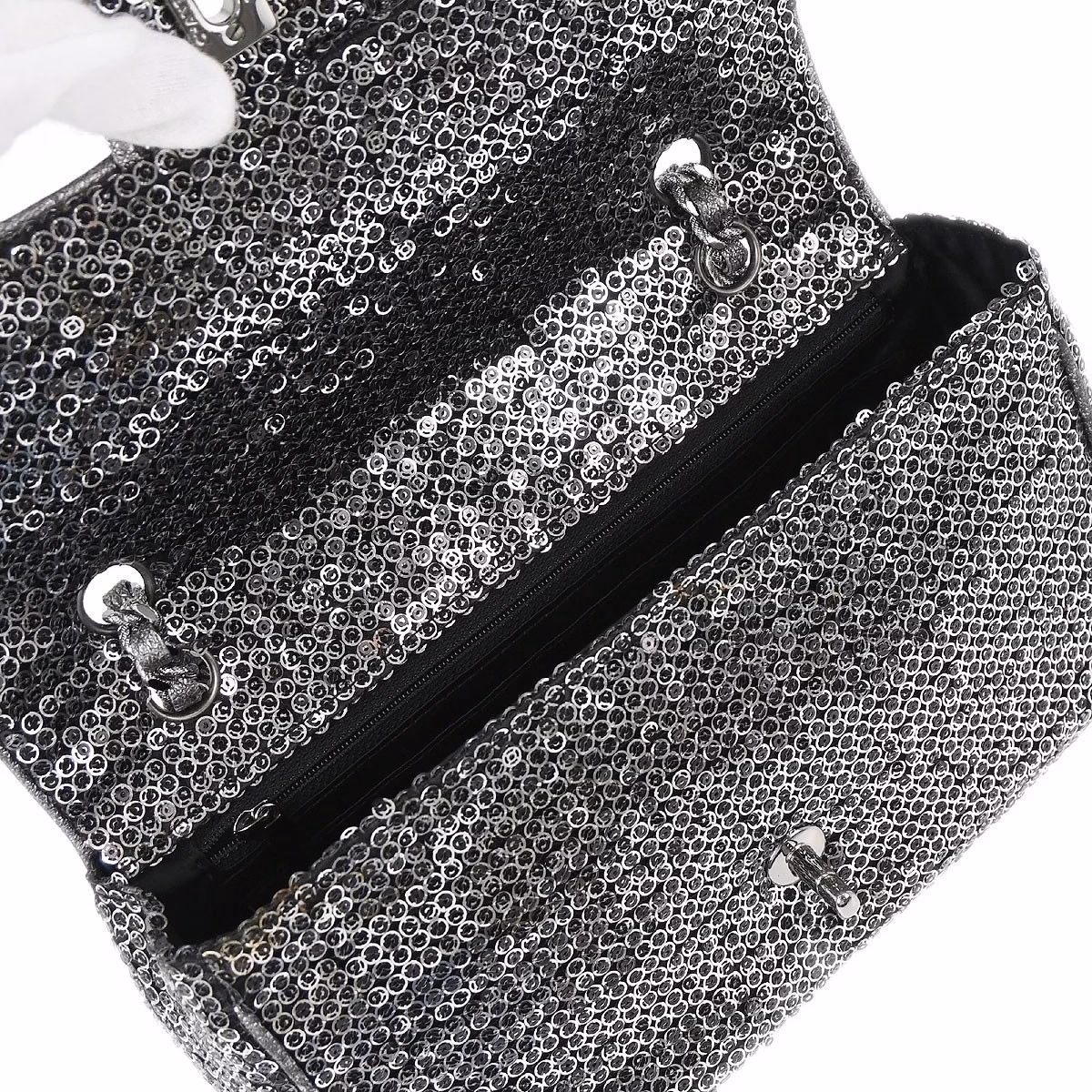 Chanel Sequin Flap Bag - Image 14