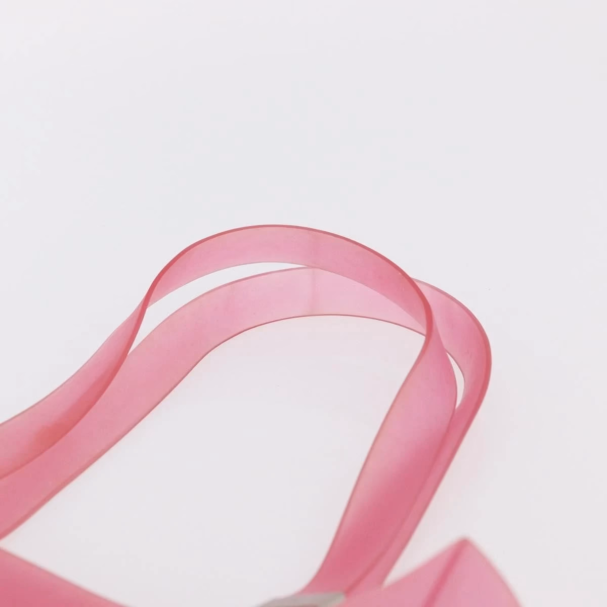 Chanel Rubber Tote Pink - Image 4