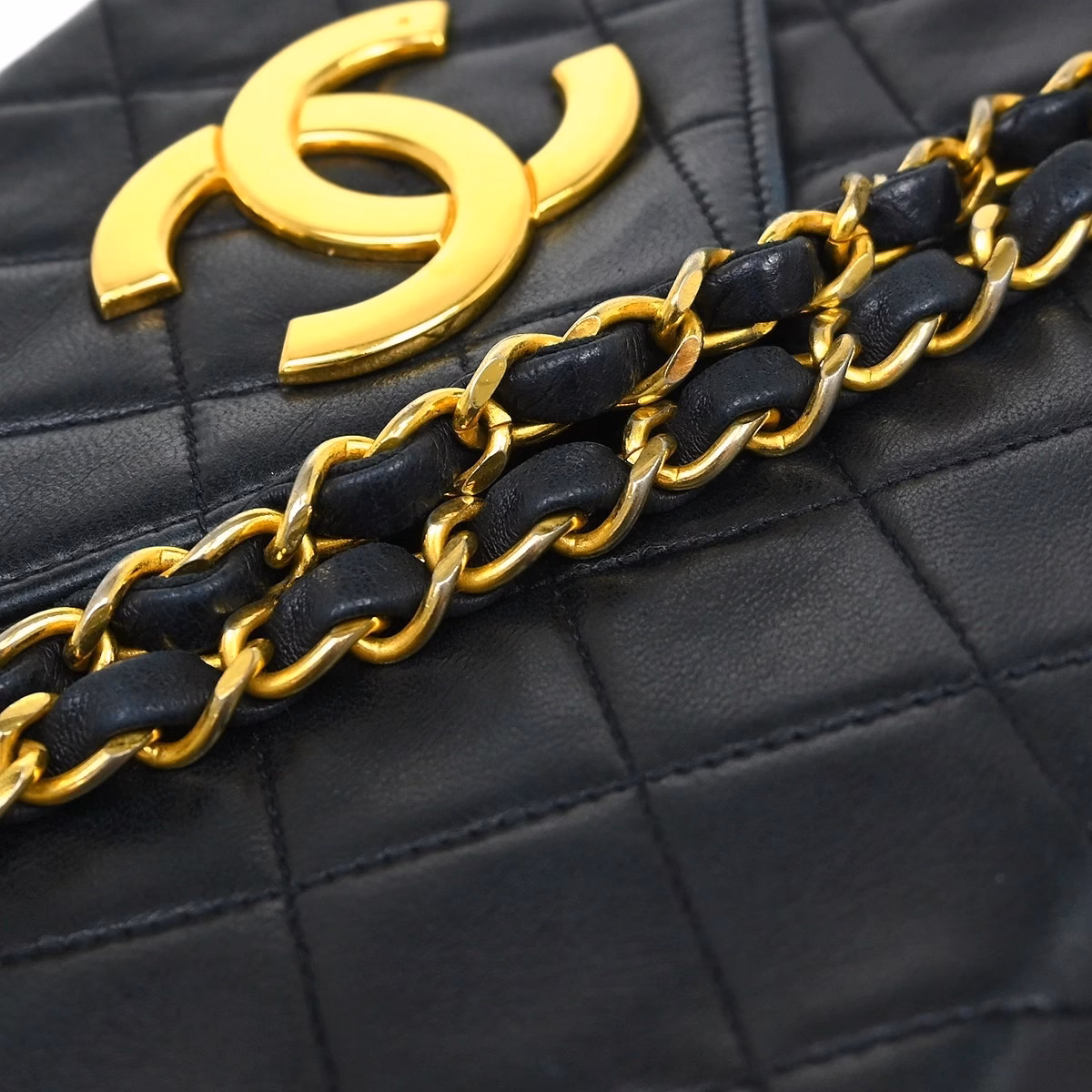Chanel Single Flap Bag Square - Image 8