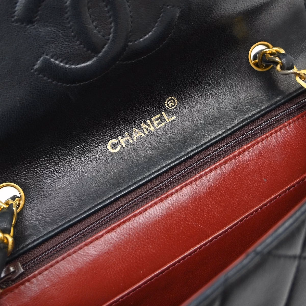 Chanel Single Flap Bag Square - Image 10