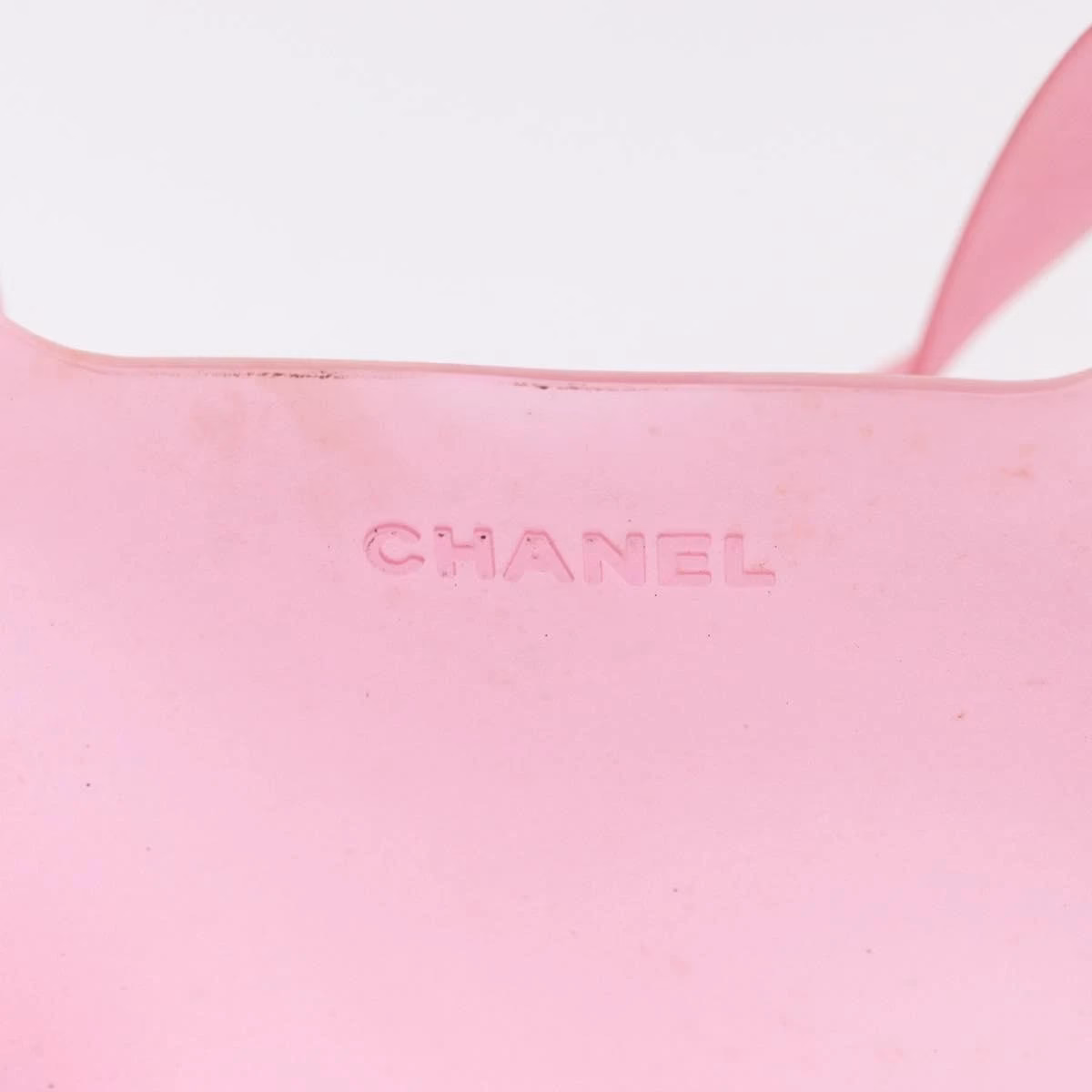 Chanel Rubber Tote Pink - Image 7