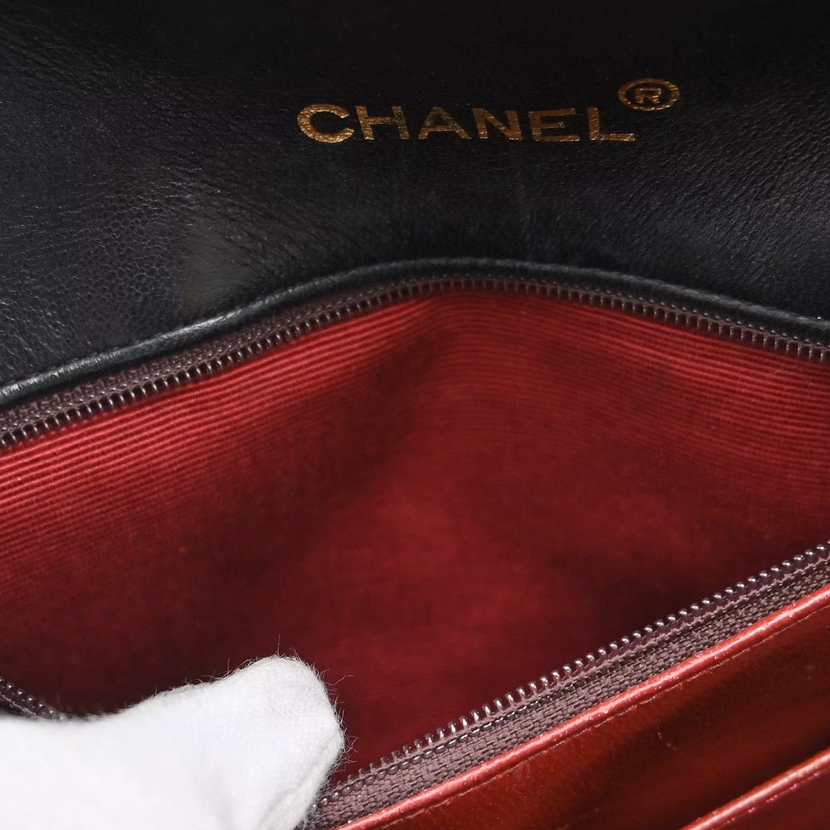 Chanel Single Flap Bag Square - Image 11