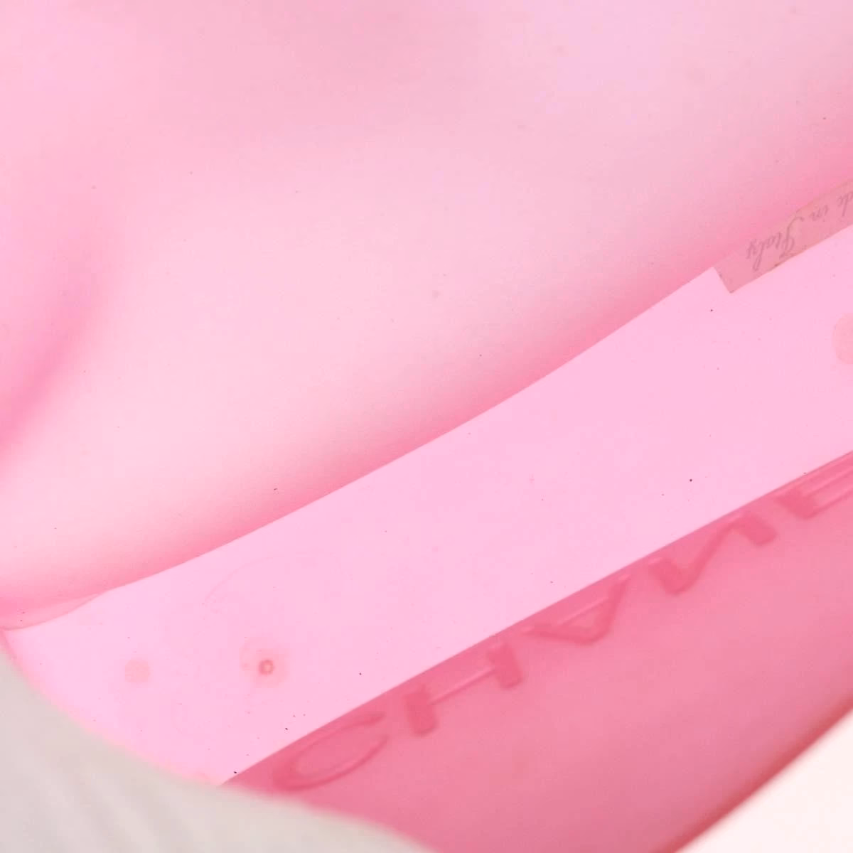 Chanel Rubber Tote Pink - Image 8