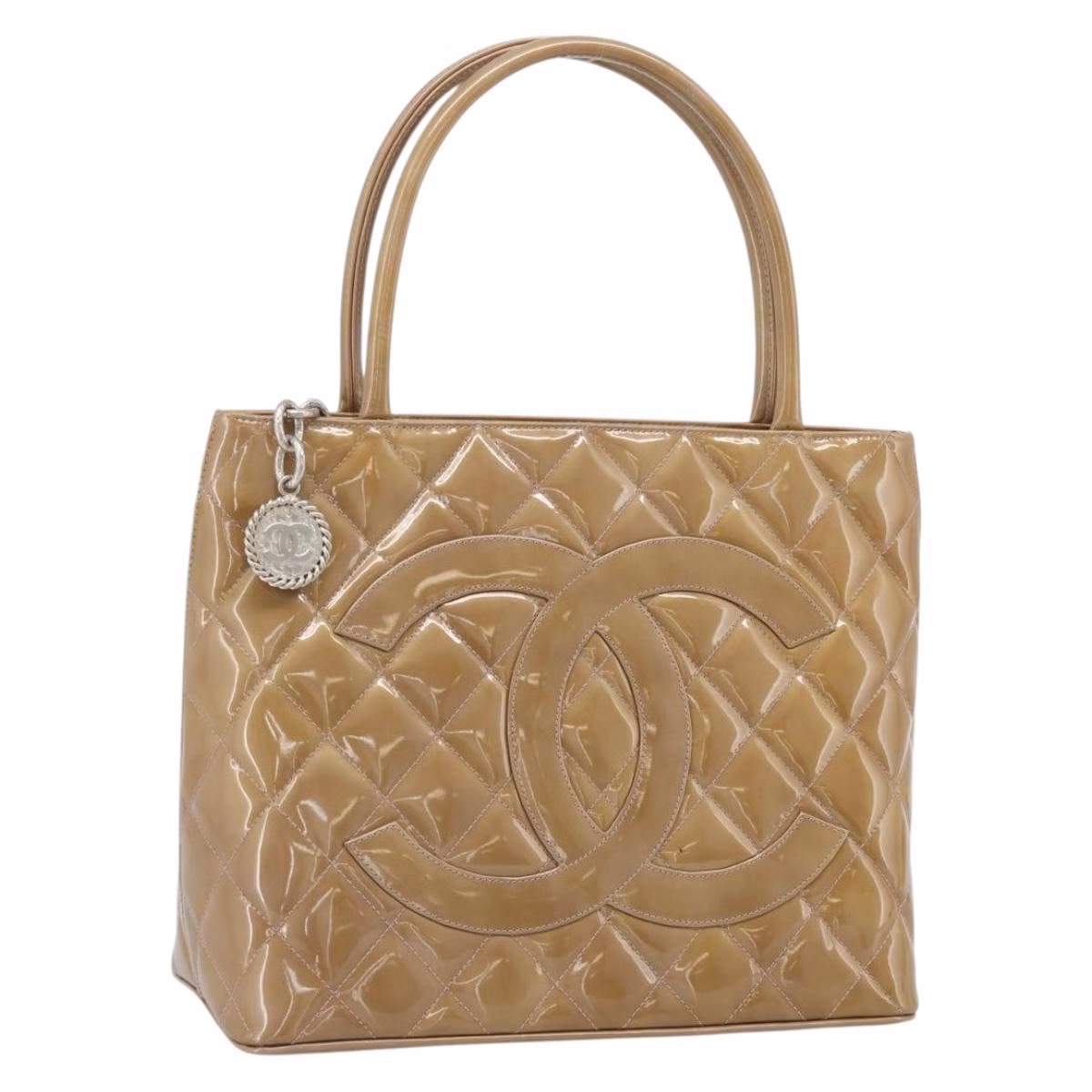 Chanel Patent Medallion Tote bag - Image 2