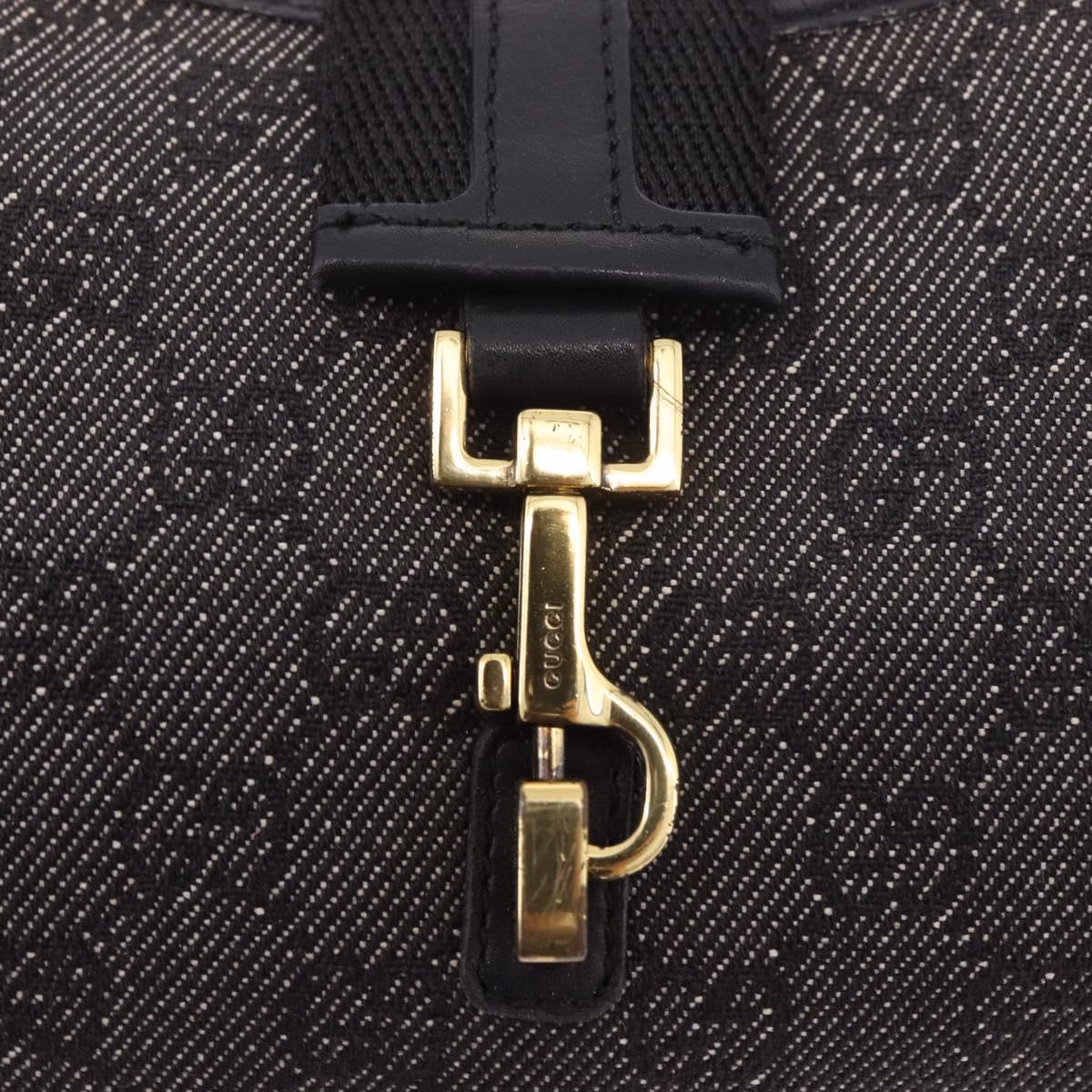 Gucci Buckle Pochette Black - Image 9