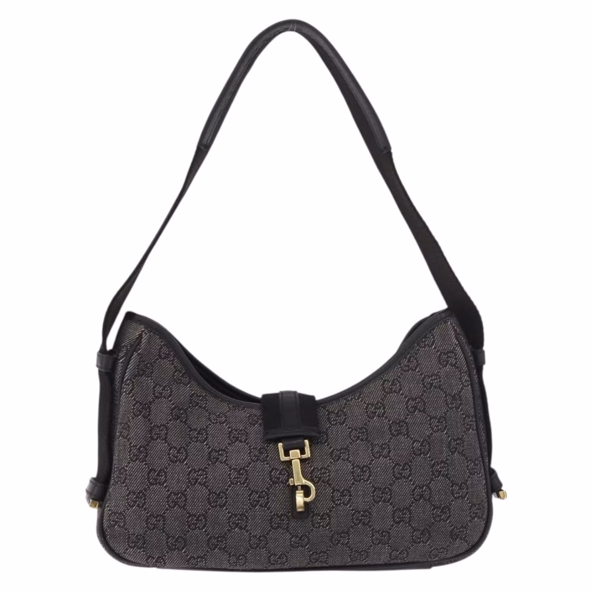 Gucci Buckle Pochette Black - Image 2