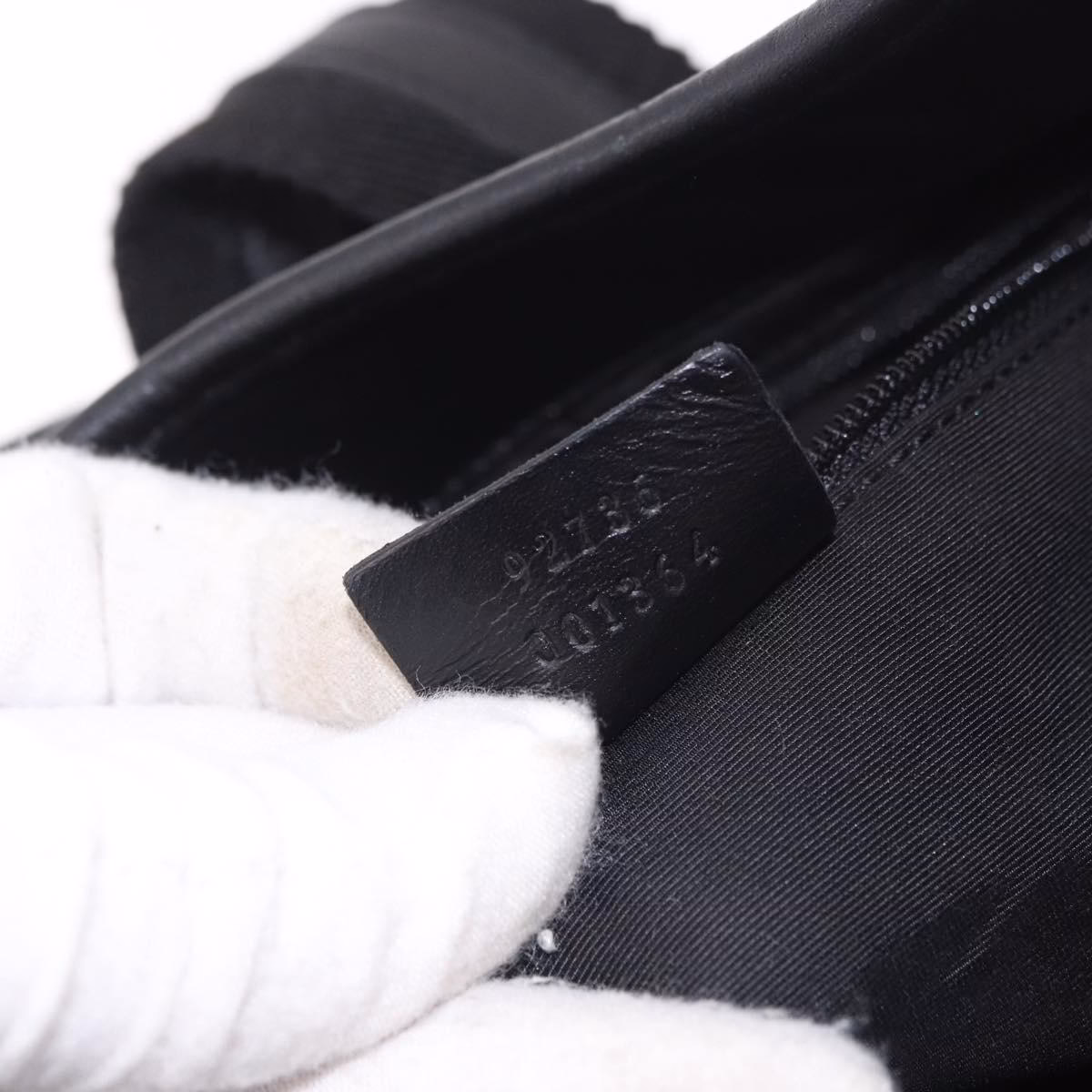 Gucci Buckle Pochette Black - Image 12